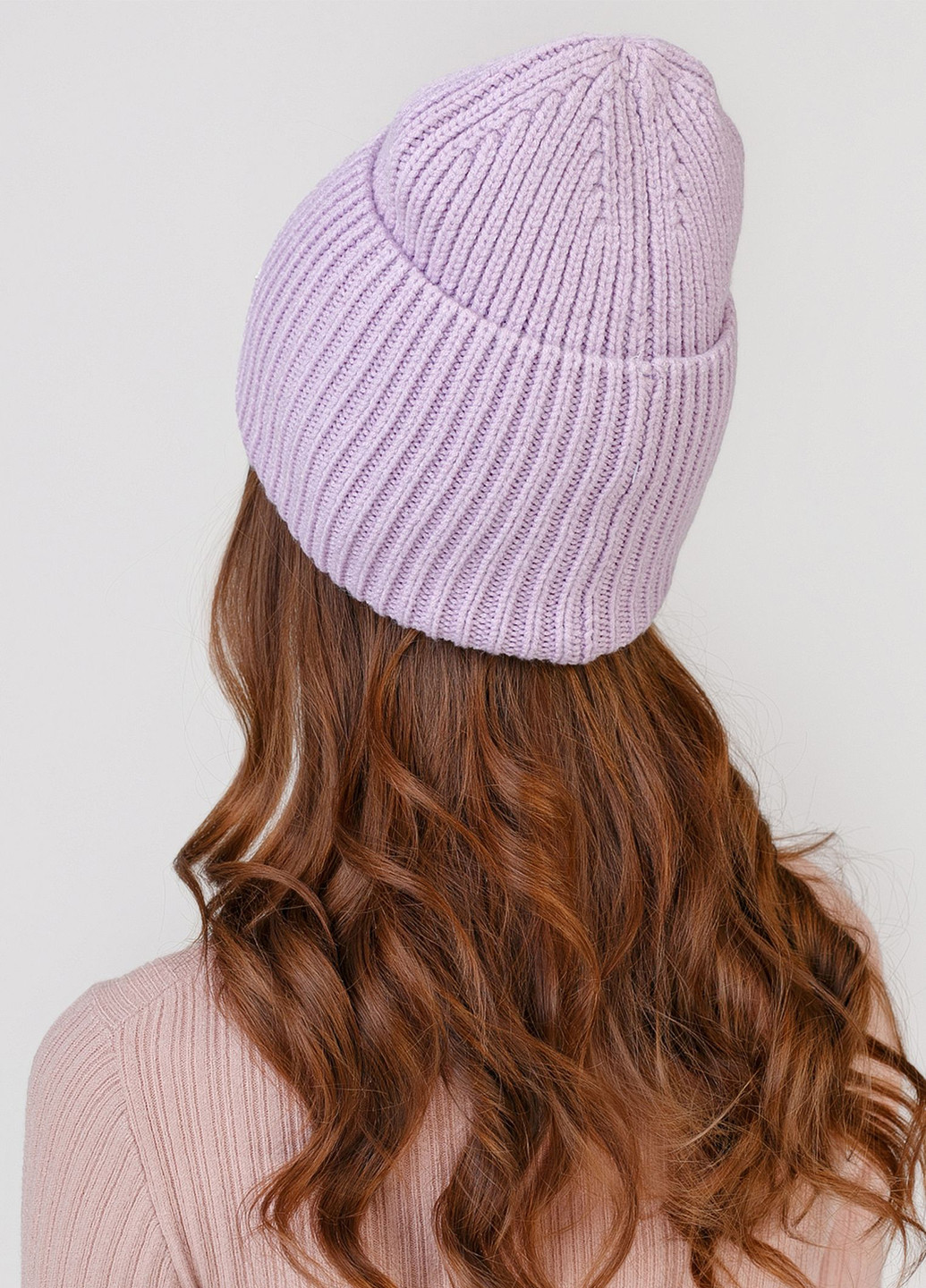 Кашемірова зимова тепла жіноча шапка без підкладки 330205 Merlini (254281124)
