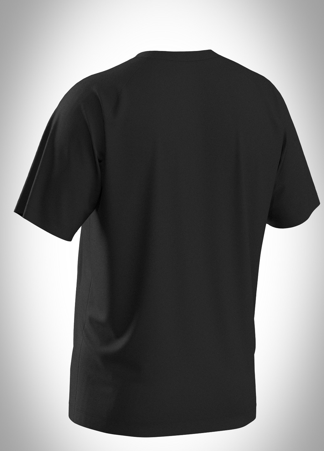 Чорна футболка SA-sport