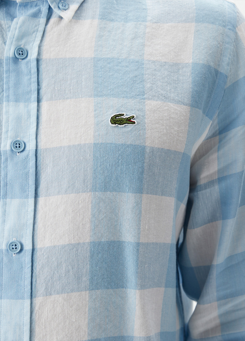 Цветная кэжуал рубашка в клетку Lacoste