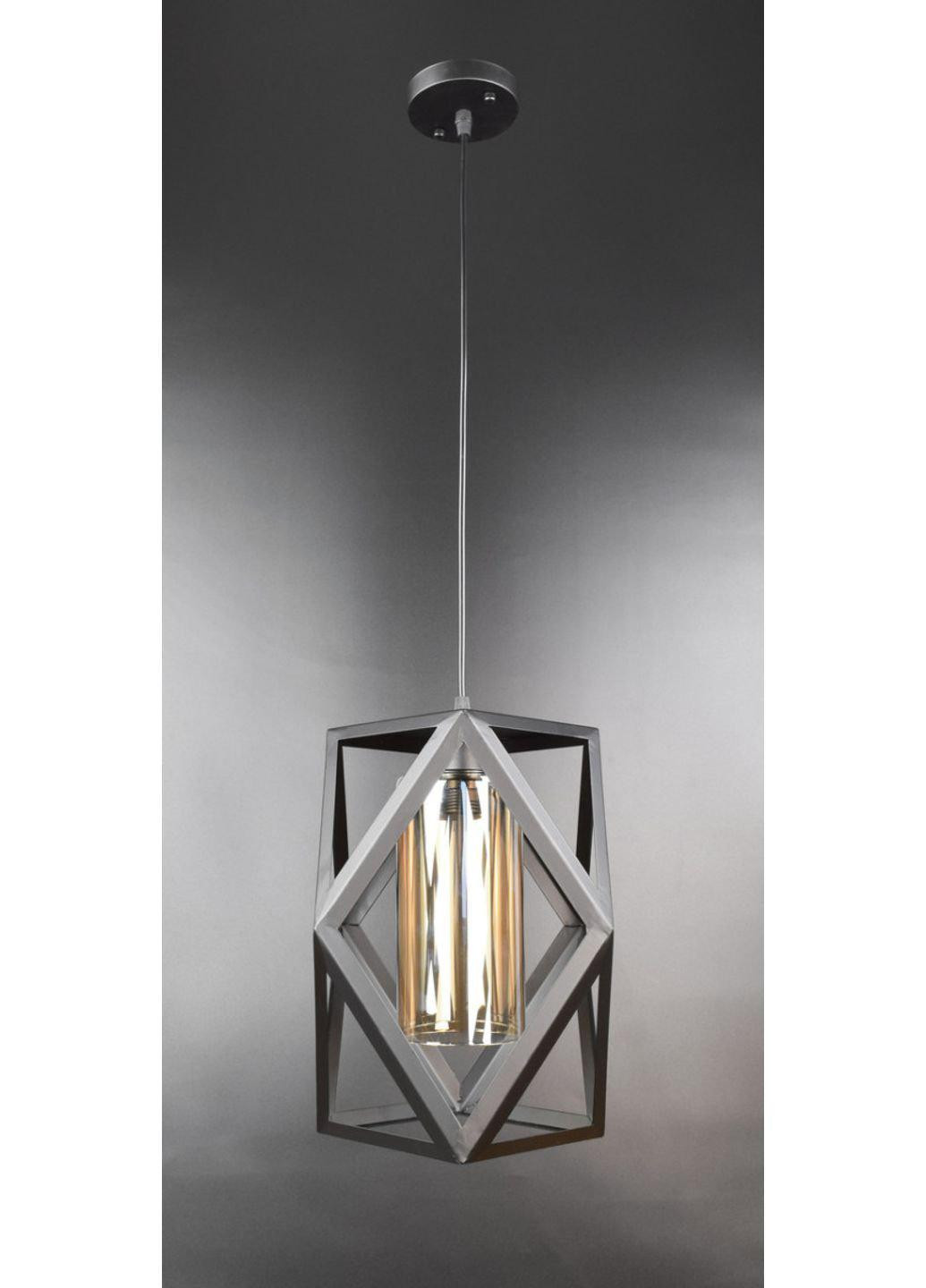 Люстра потолочная подвесная в стиле LOFT (лофт) 12172/1-br Черный 40х28х28 см. Sunnysky (253122298)