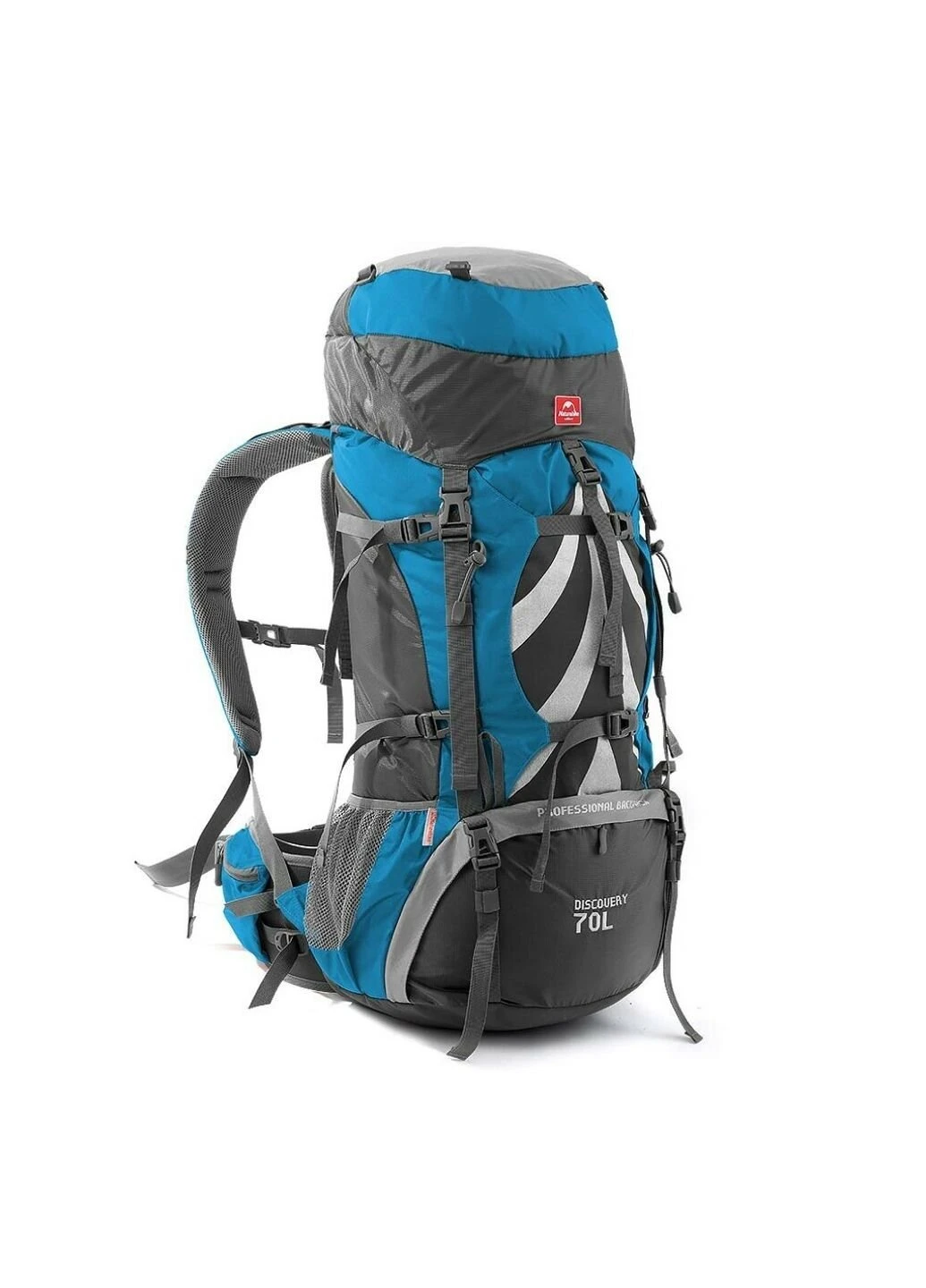 Рюкзак Naturehike NH70B070-B 70+5 л Blue (6927595709023) Power (252406654)