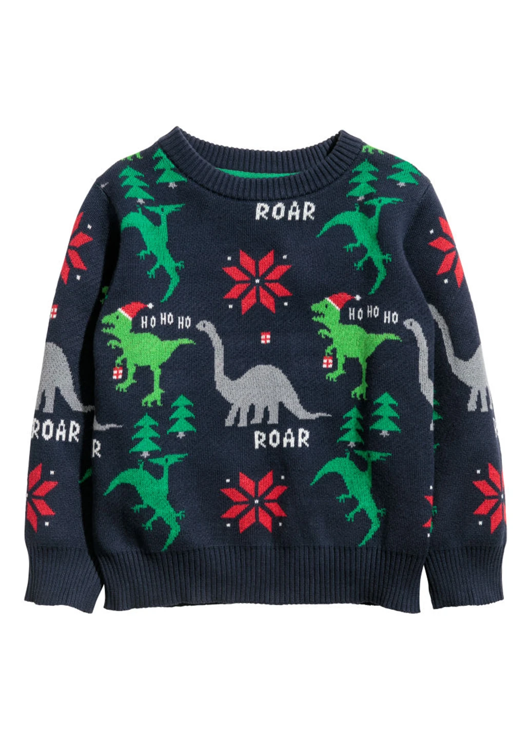 Темно-синій зимовий джемпер джемпер H&M