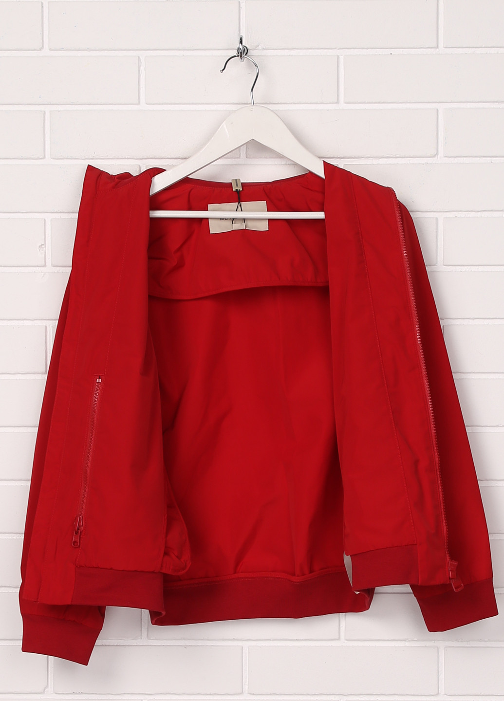 Красная демисезонная куртка Burberry