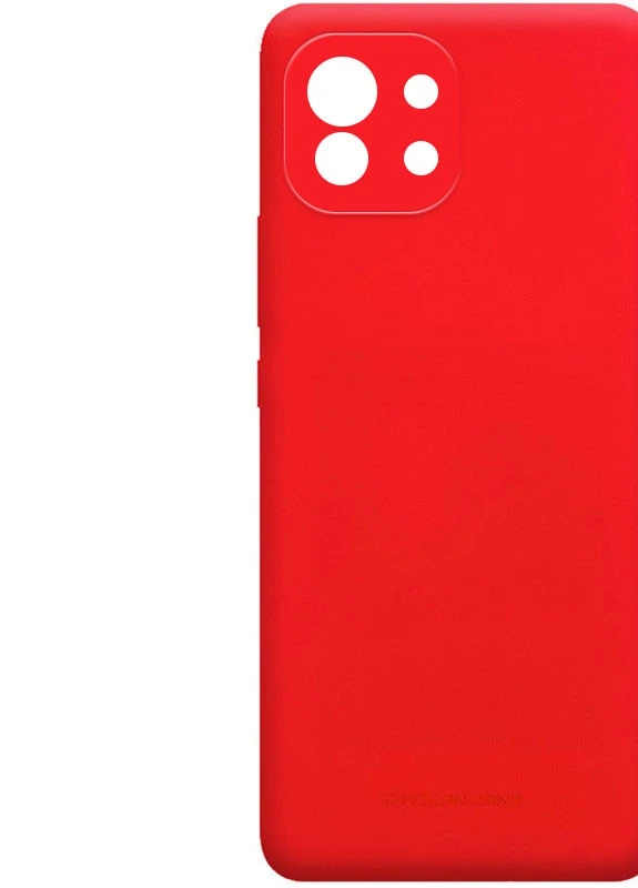 TPU чехол Smooth для Xiaomi Mi 11 Красный (is_00000042175_4) Molan Cano (237825046)