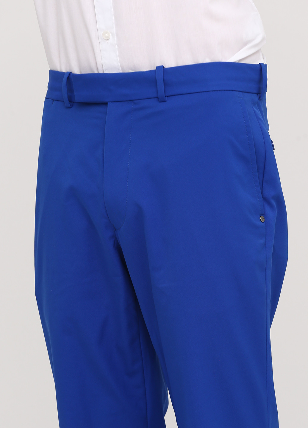 Индиго классические демисезонные зауженные брюки Ralph Lauren
