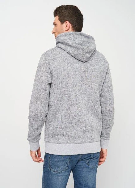 Худі,сірий-чорний з принтом, JACK&JONES (255170654)