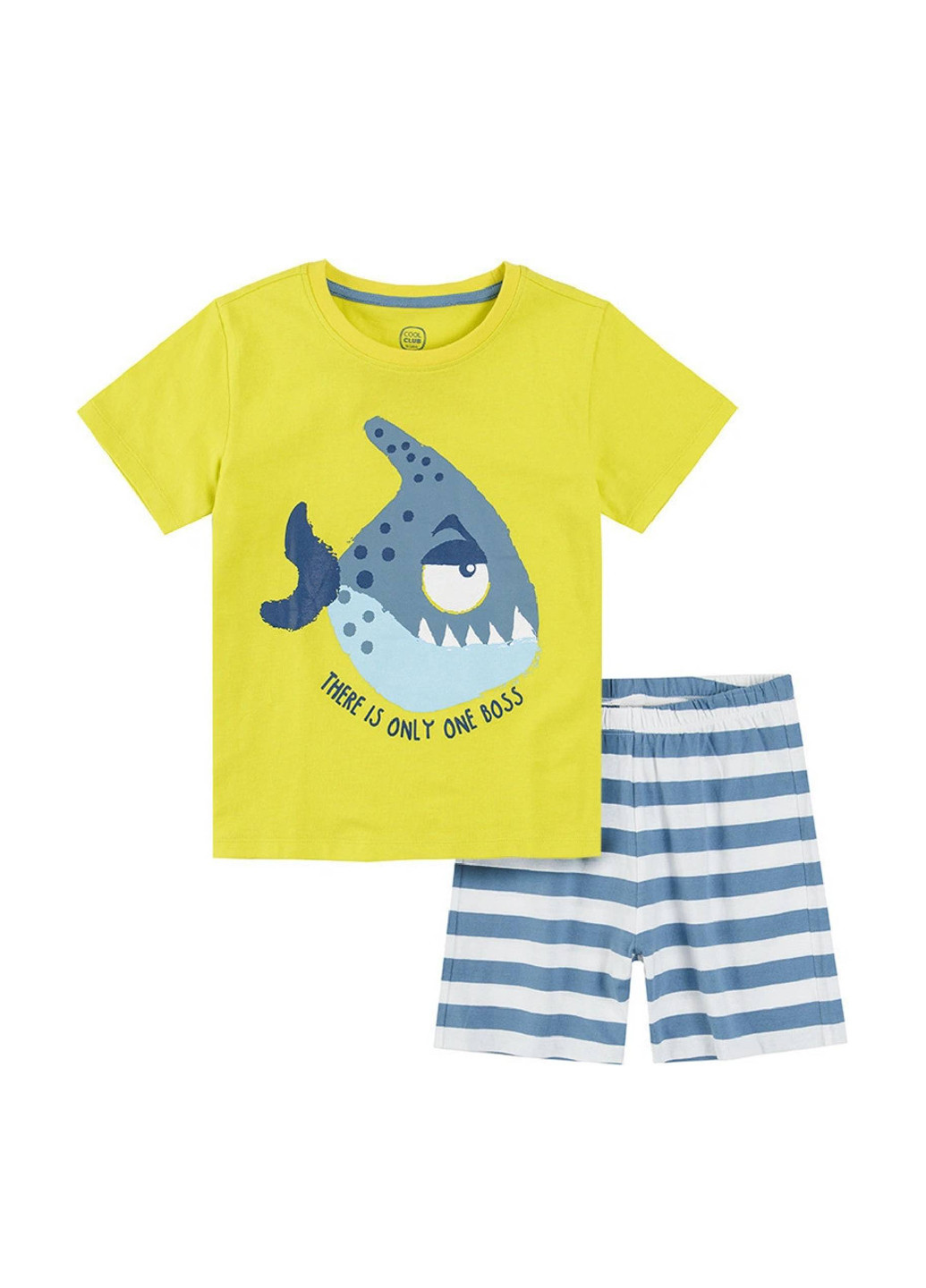 Комбинированный летний комплект (футболка, шорты) Cool Club