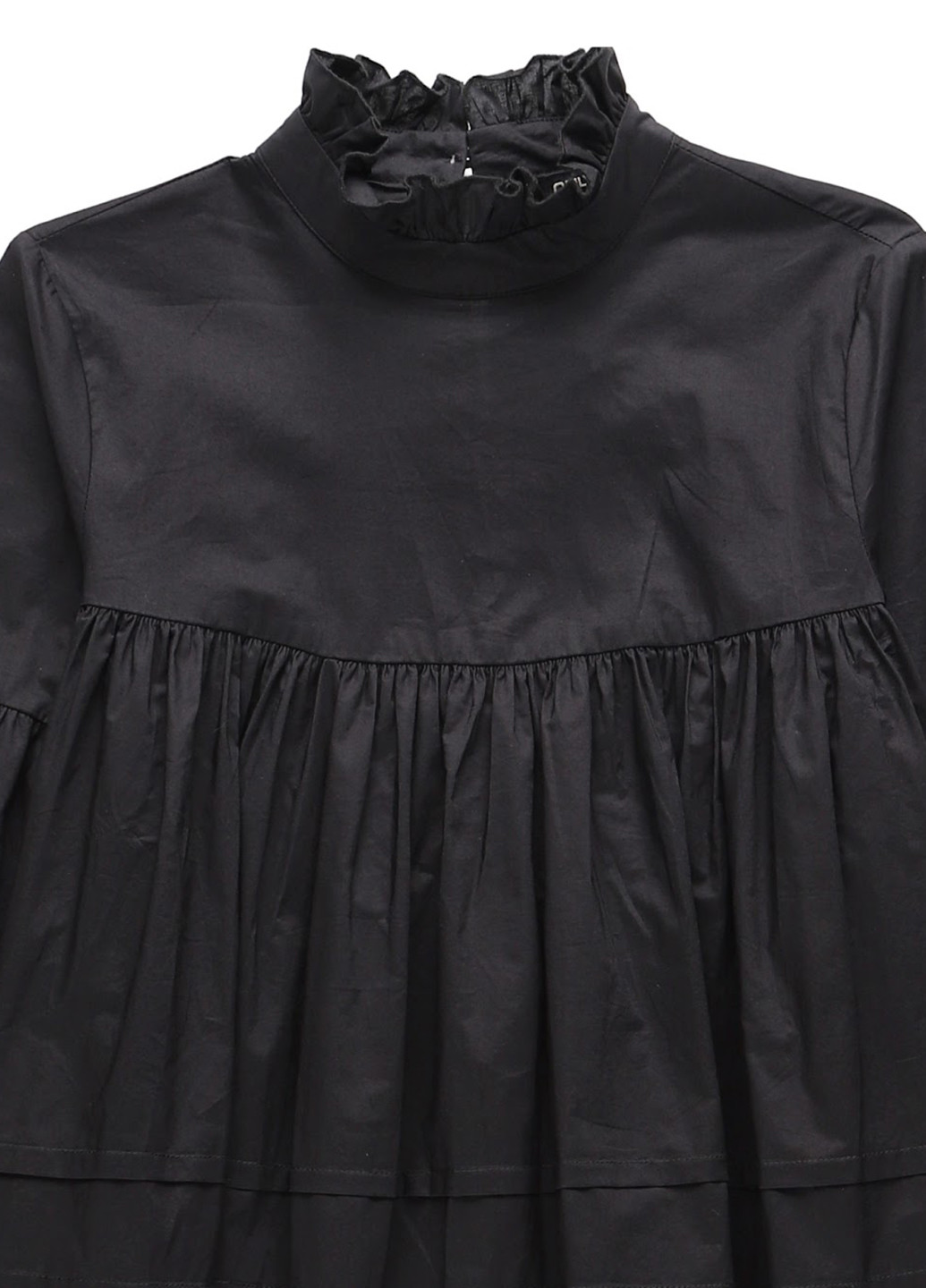 Чорна кежуал сукня в стилі армпір Only однотонна