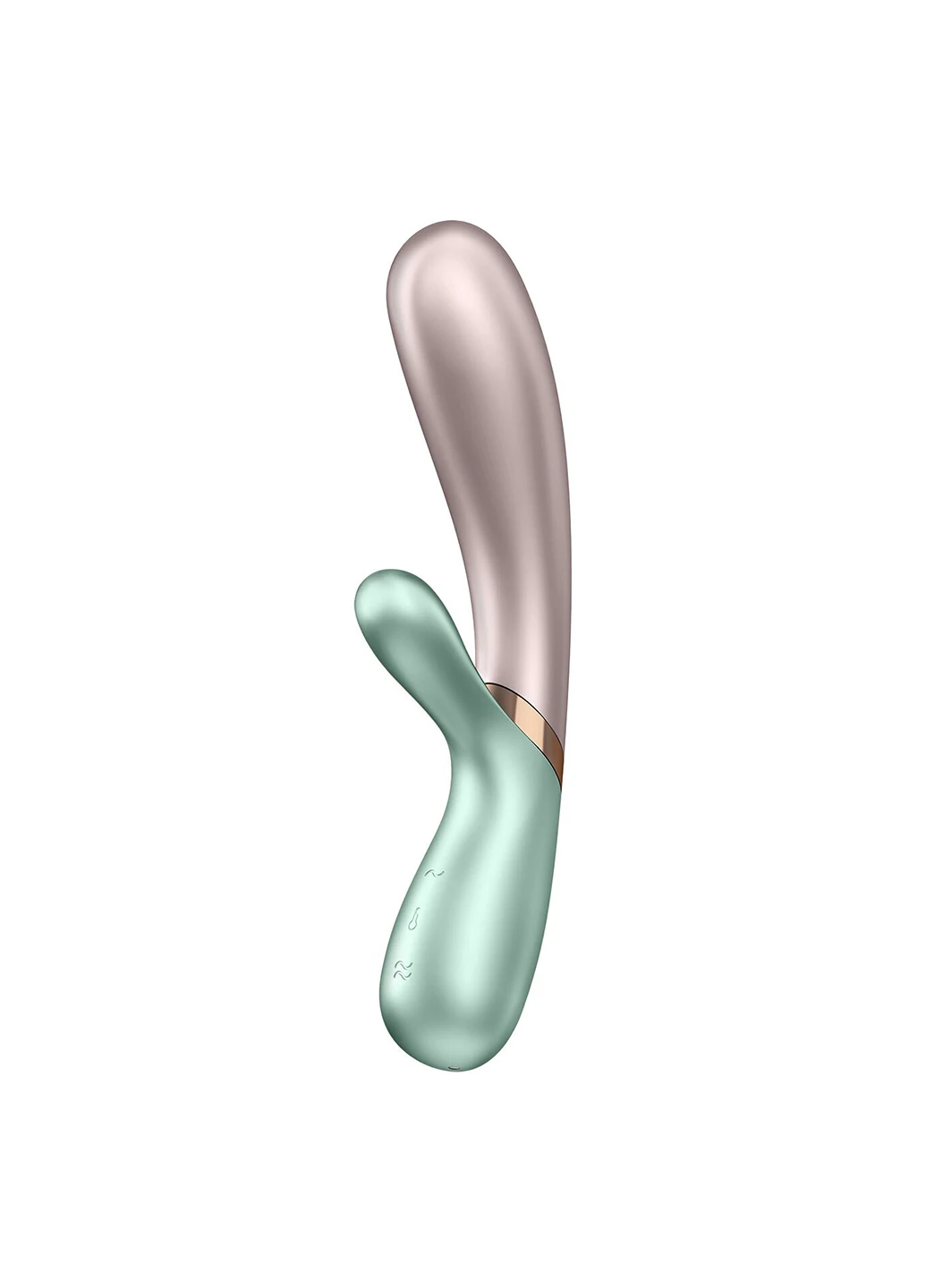 Смарт вібратор-кролик з підігрівом Hot Lover Green Satisfyer (254151615)