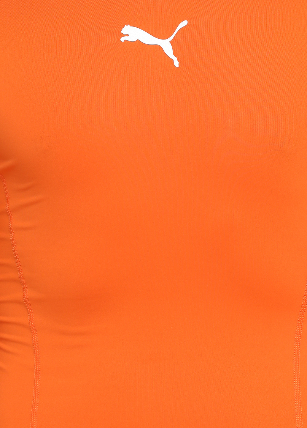 Реглан Puma с длинным рукавом логотип оранжевый спортивный