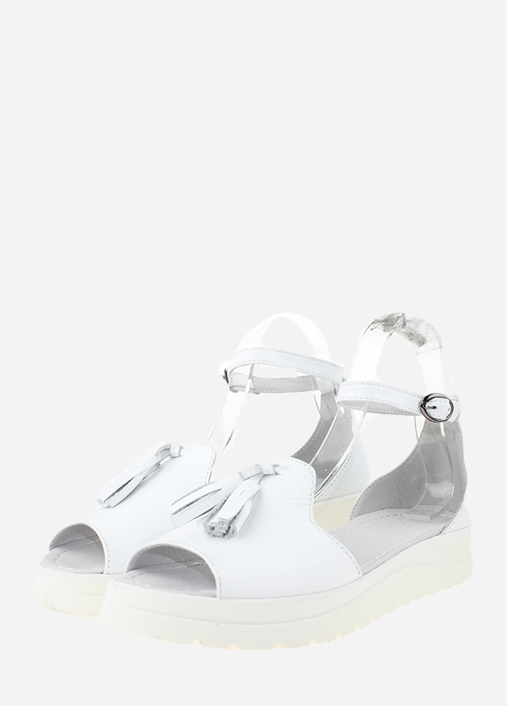 Белые босоножки rm2646-1 белый Moderate