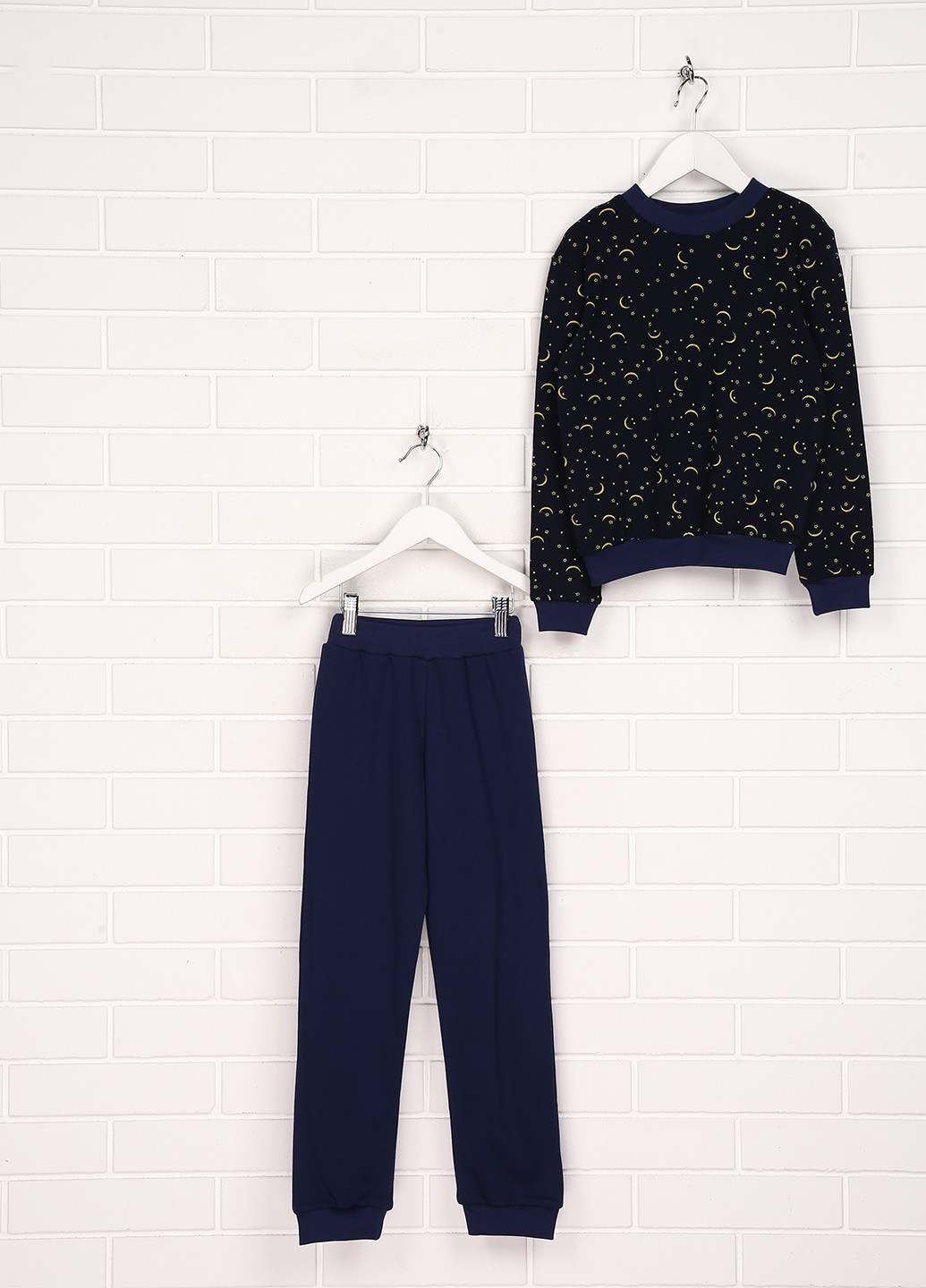 Темно-синяя всесезон пижама (свитшот, брюки) свитшот + брюки Malta