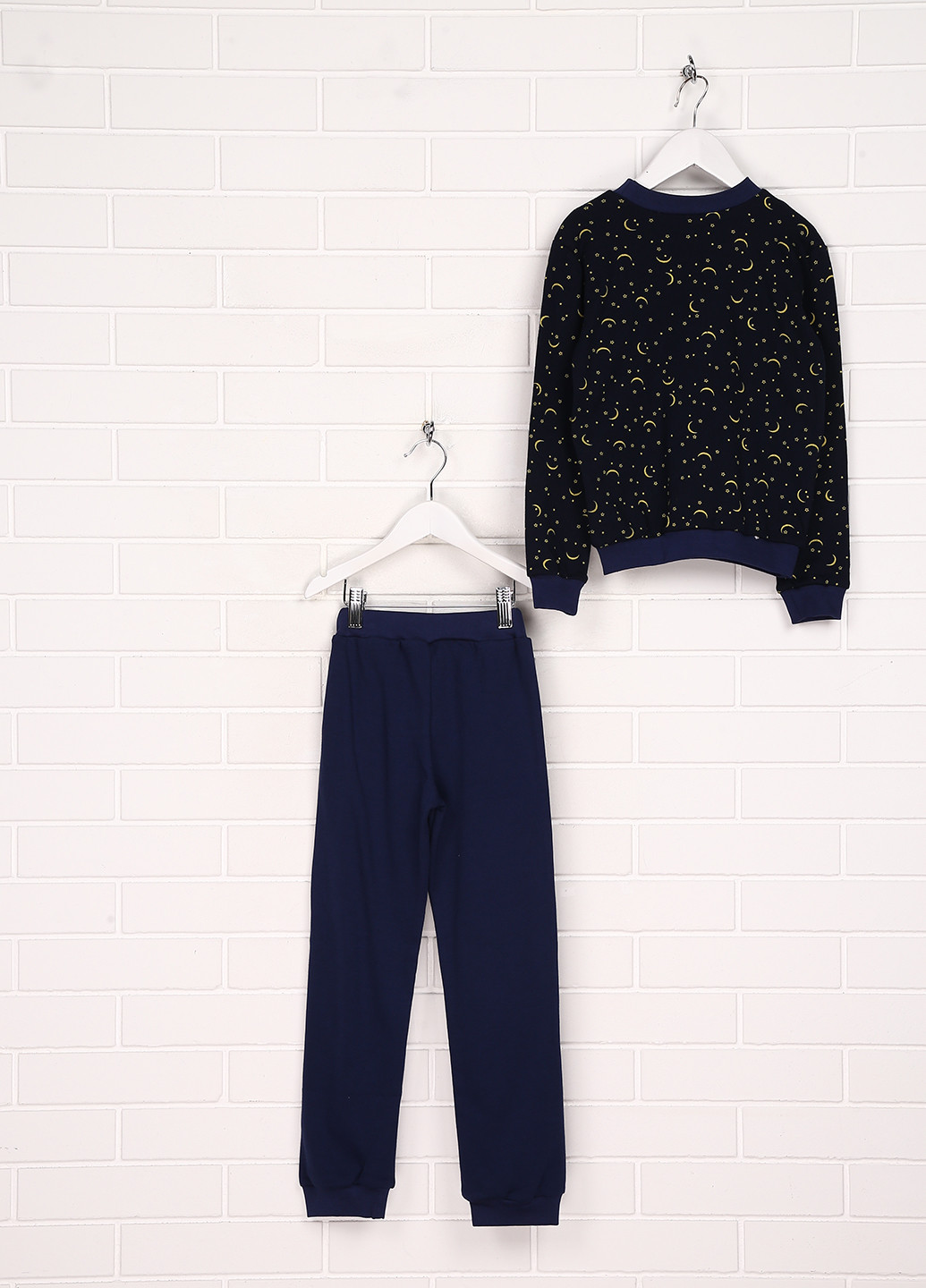Темно-синя всесезон піжама (світшоти, брюки) свитшот + брюки Malta
