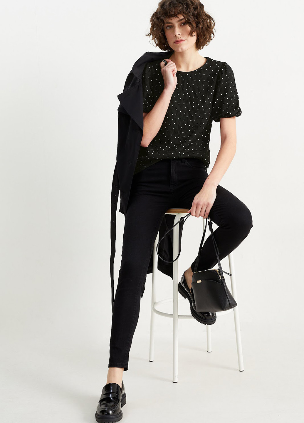 Чорна блуза C&A