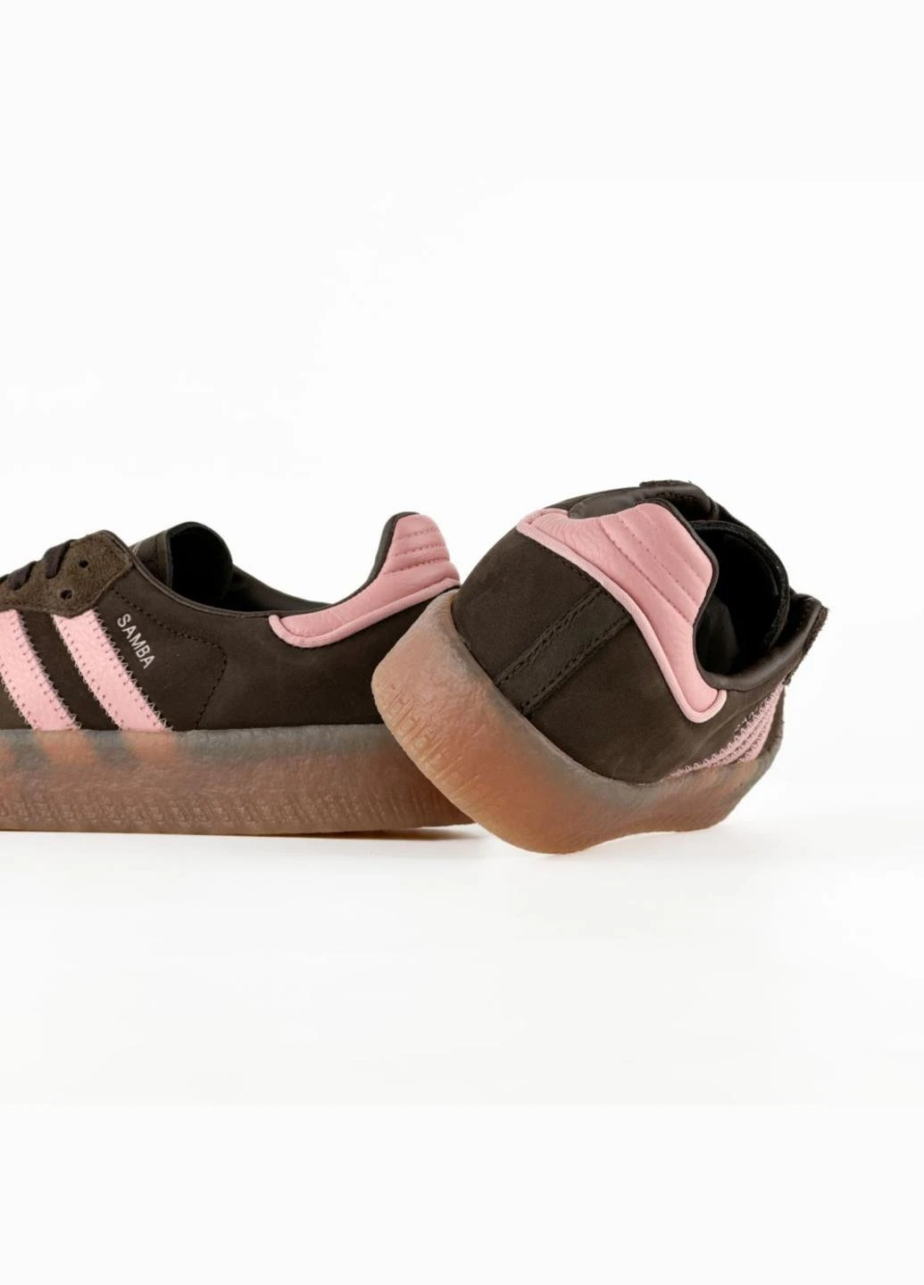Кроссовки JI2744 adidas Sambae Dark Brown Wonder Mauve коричневые всесезоны (341248953)