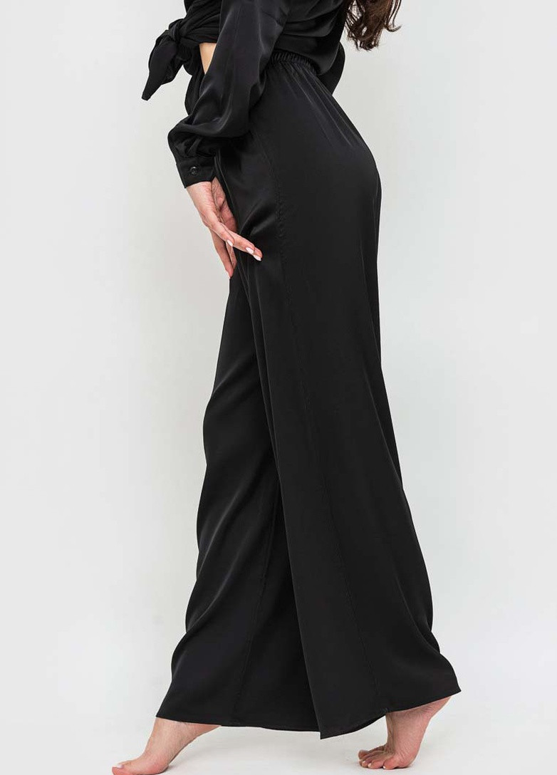 Черные кэжуал летние палаццо брюки BeART