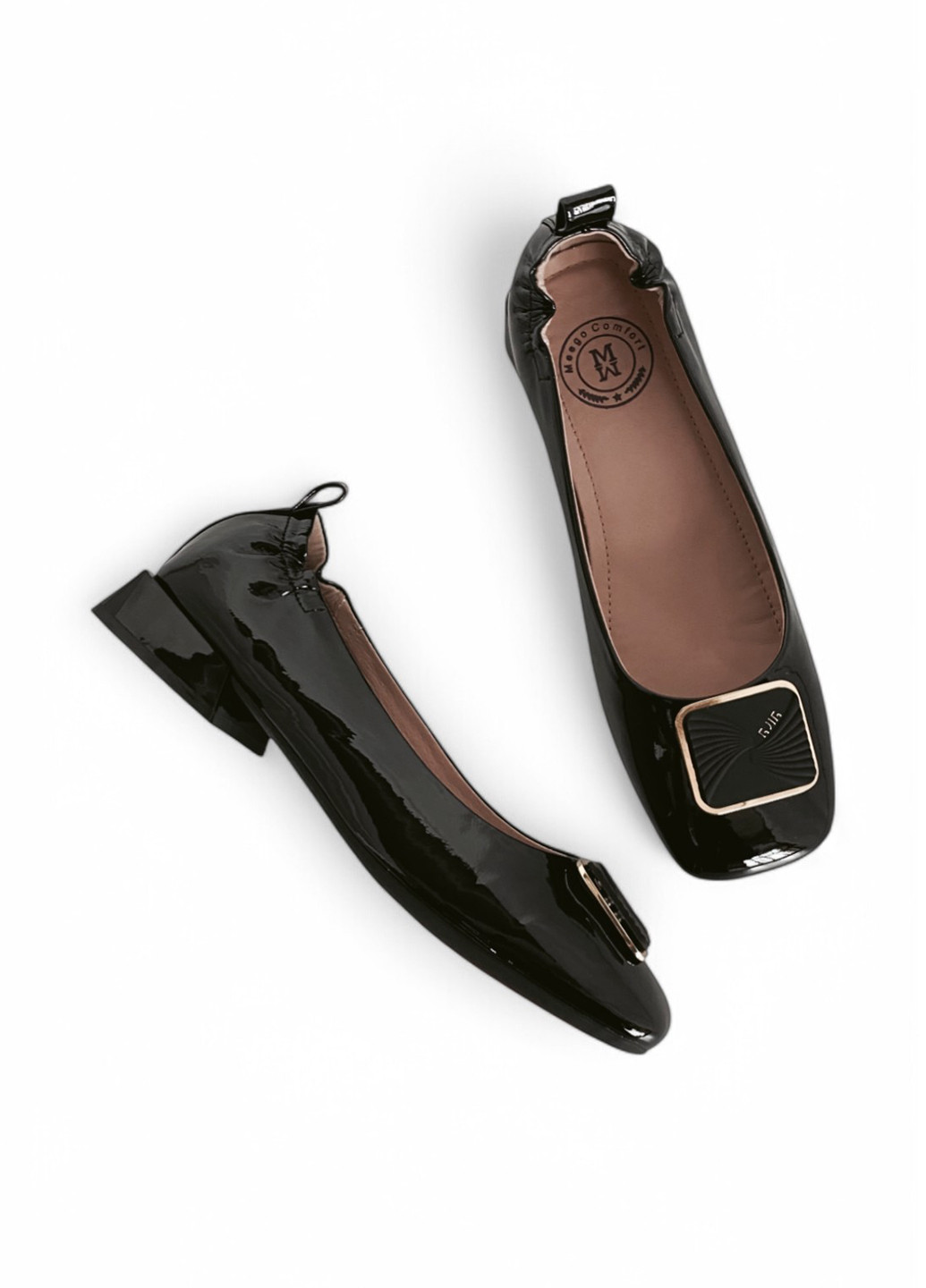 Meego Туфли черный з натуральная кожа, румыния — демисезон (322265319)