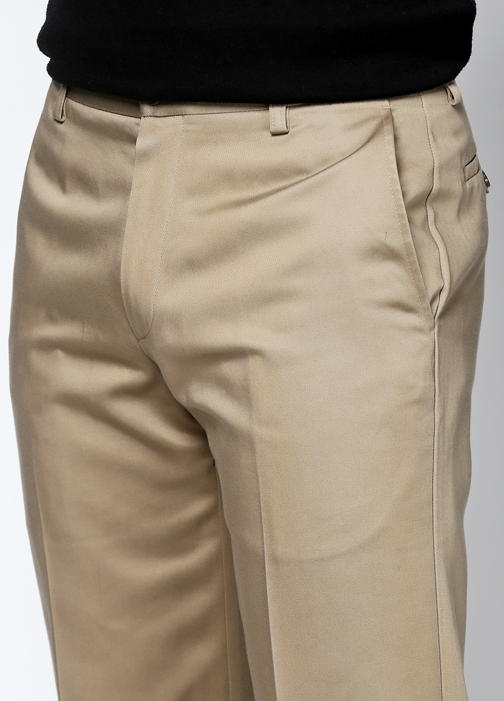 Темно-бежевые кэжуал демисезонные классические брюки Dockers