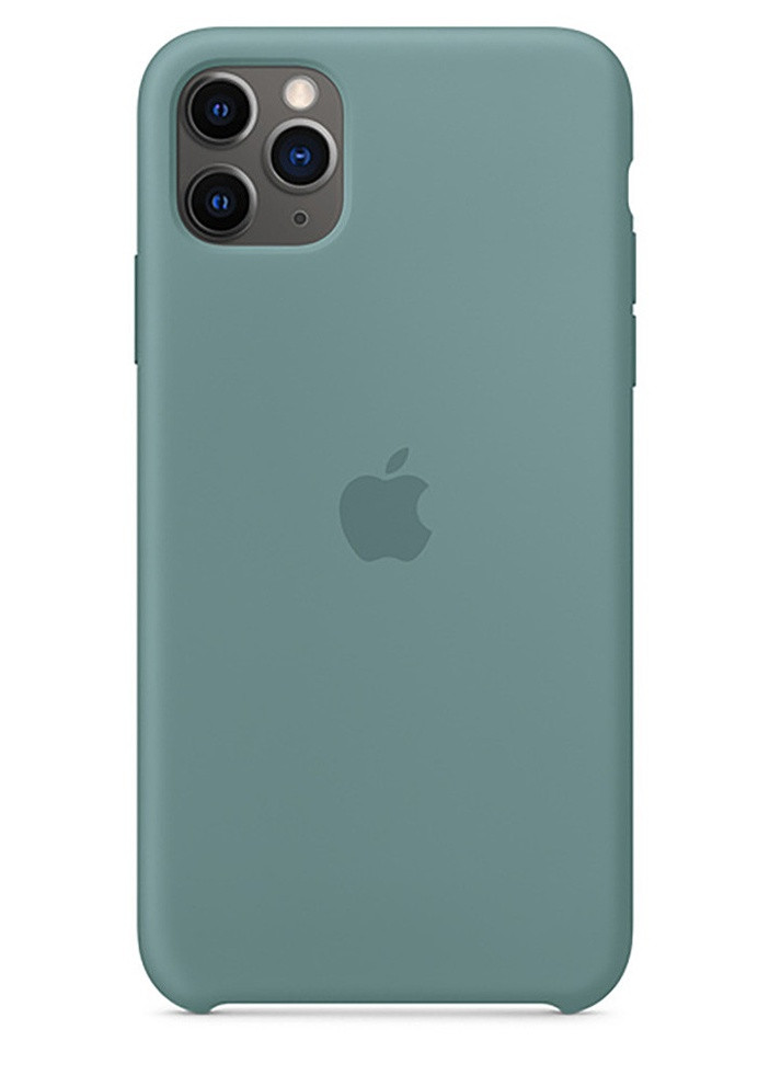 Чехол на Iphone 11 Pro Max цвет cactus(61) кактус с микрофиброй 4500 Apple (251886855)