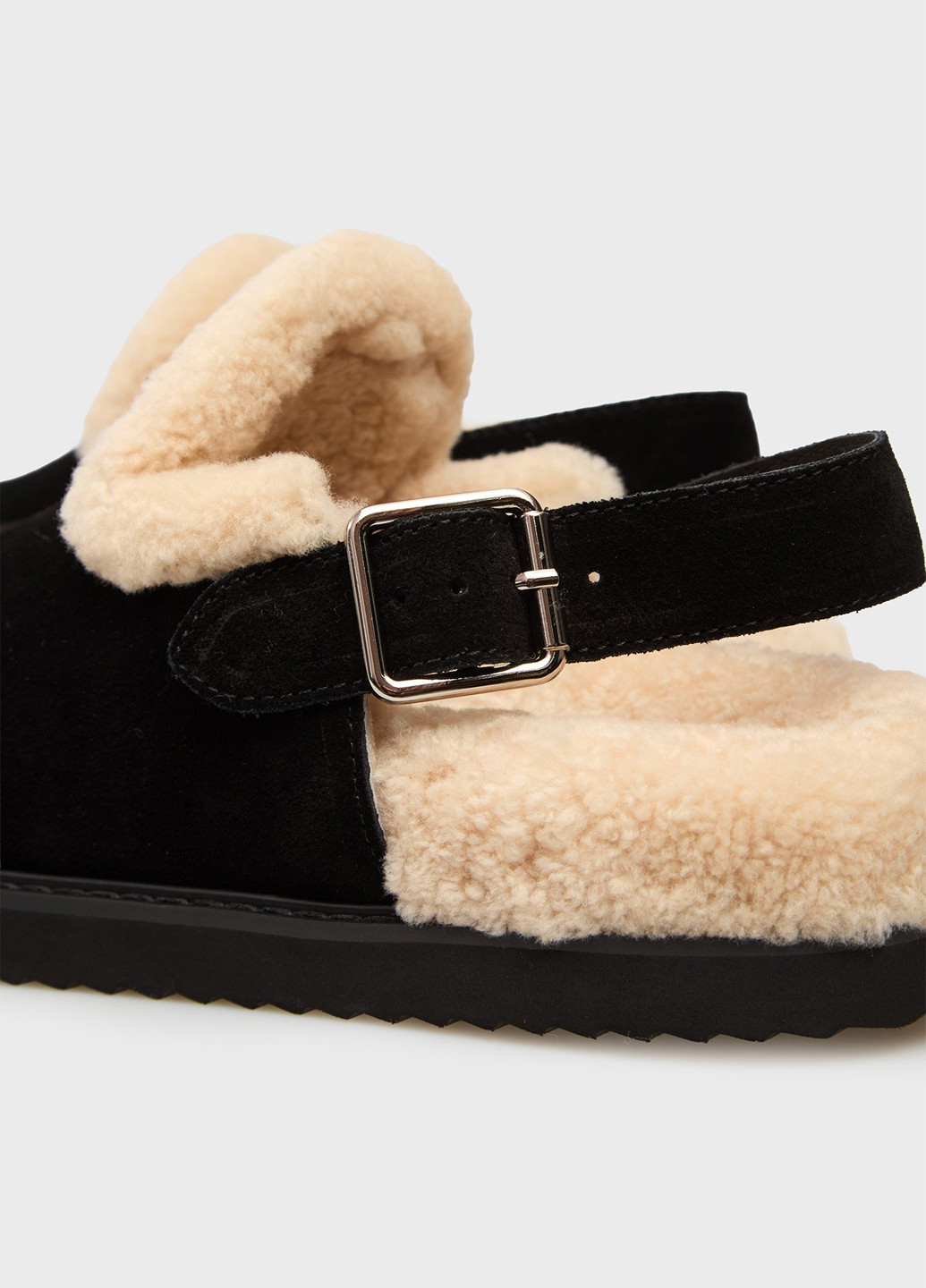 Черные сабо PRPY без каблука