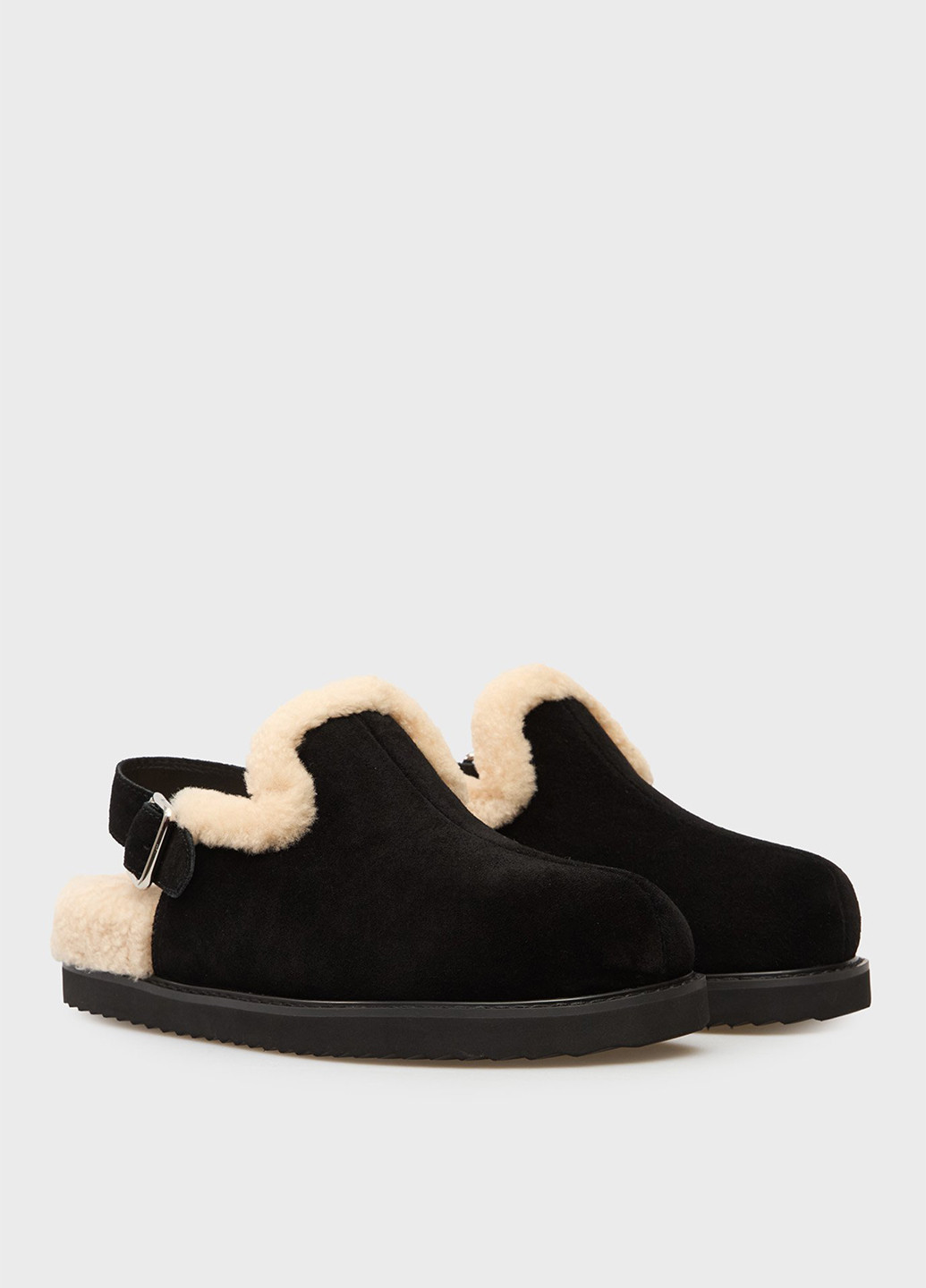 Черные сабо PRPY без каблука