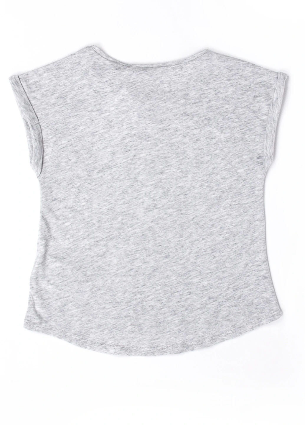 Серая летняя футболка H&M