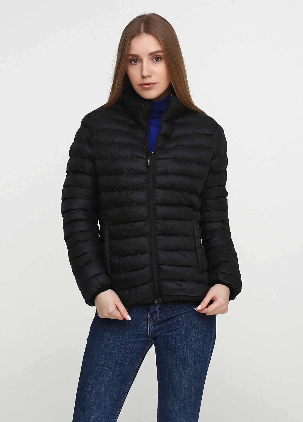 Чорна демісезонна куртка Geographical Norway