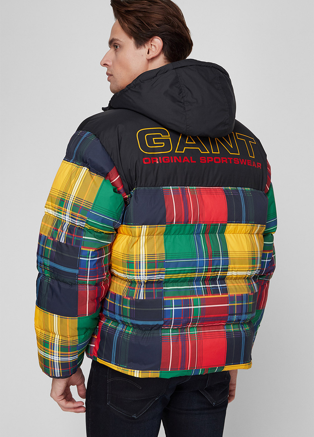 Комбинированная зимняя куртка Gant