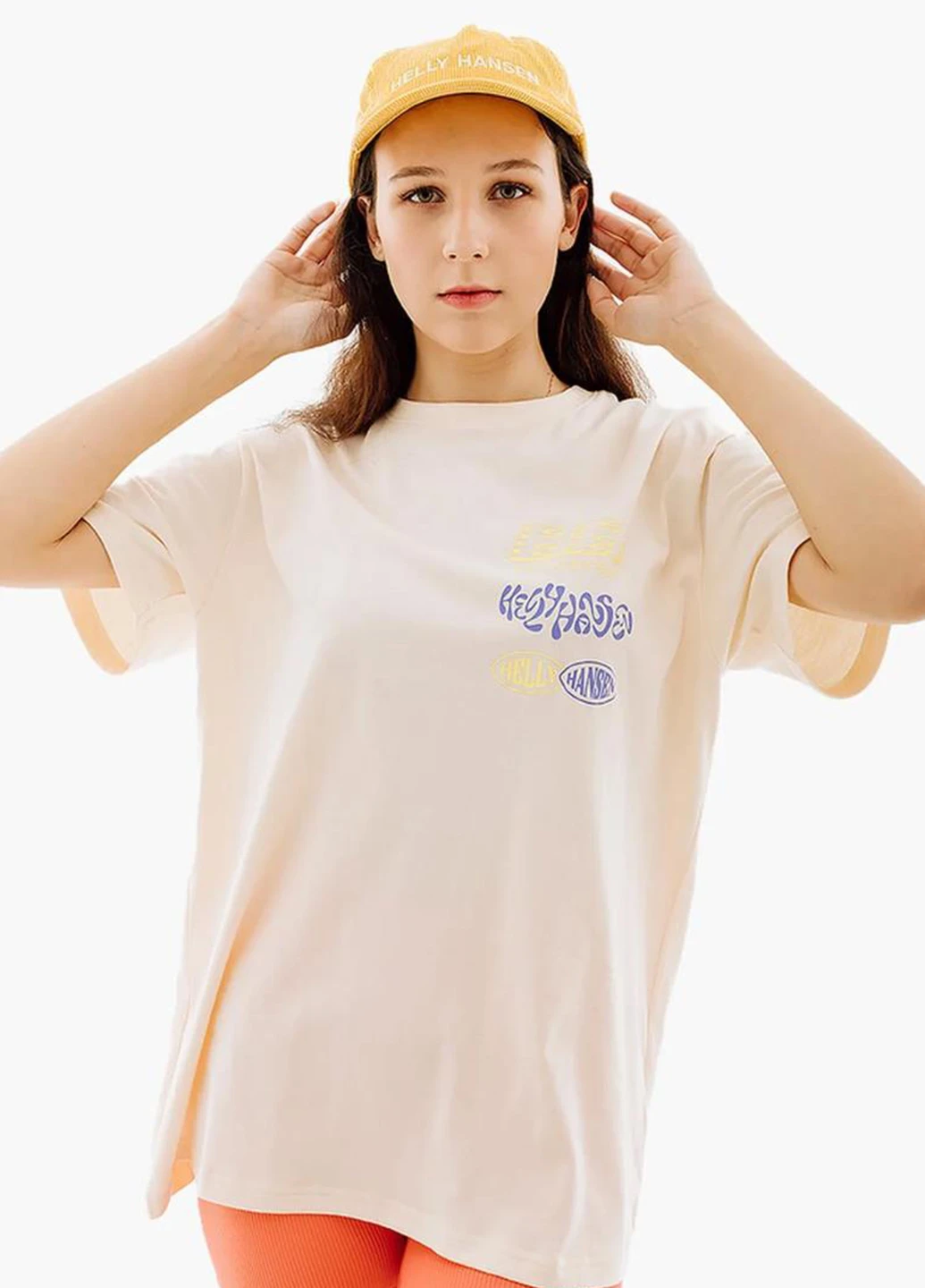 Футболка 53941-020 Helly Hansen W Play T-Shirt Beige - (367205500)