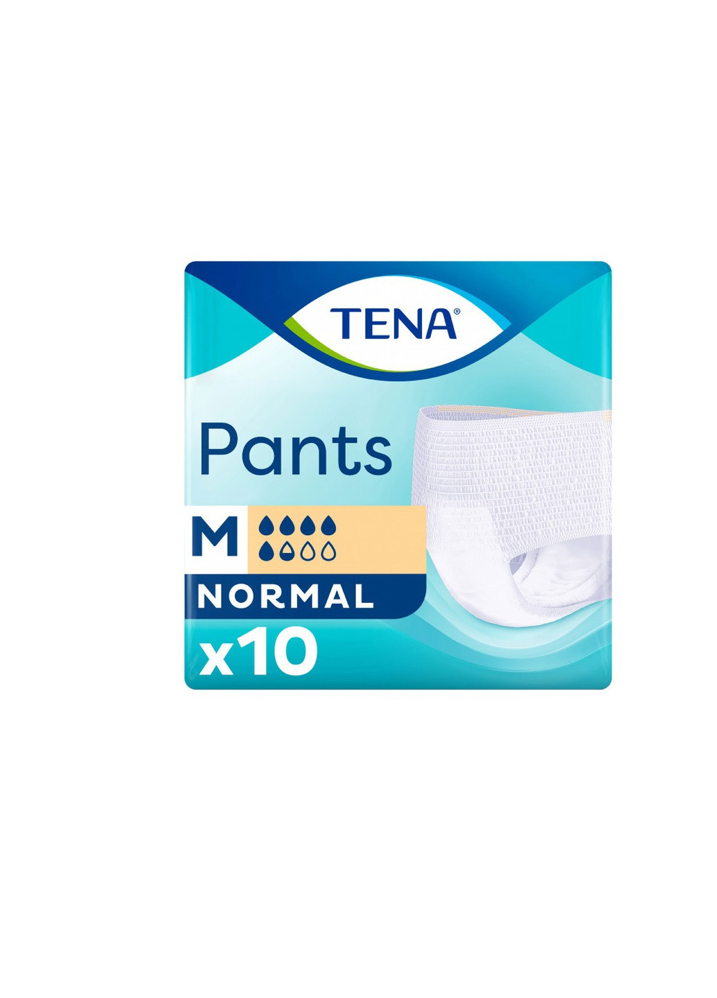 Підгузник -трусікі для дорослих Pants Normal Medium 10 шт Tena (213326051)