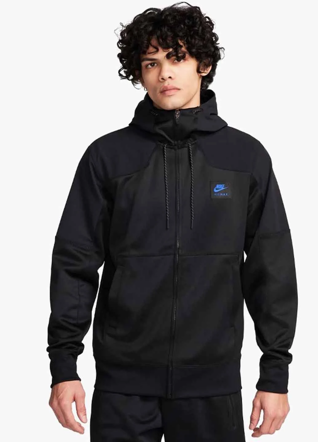 Толстовка FV5443-010 Nike M NSW AIR MAX PK FZ HOODIE (367011079)