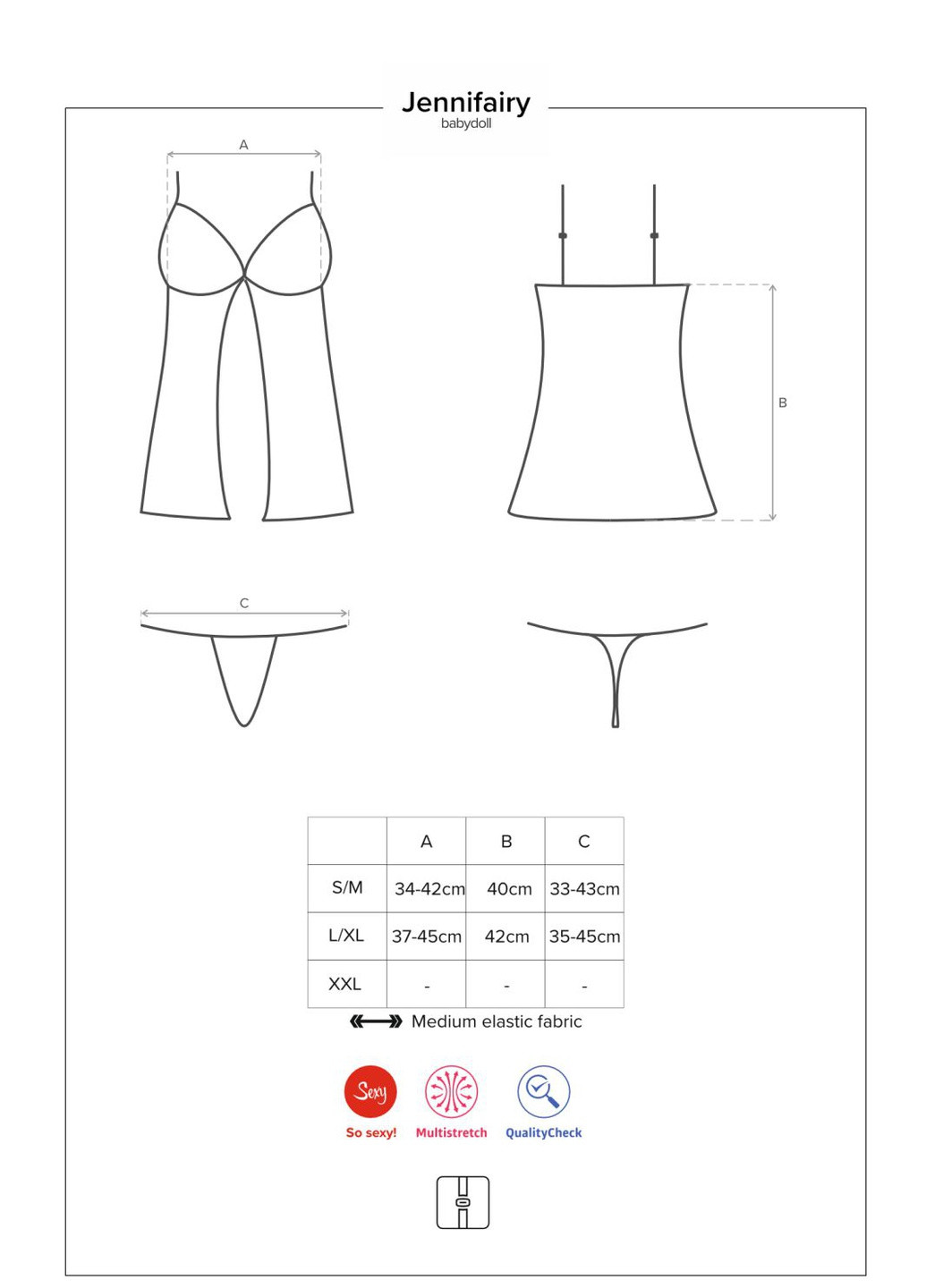 Бейбідол (бейбідол, стрінги) Obsessive (253433206)