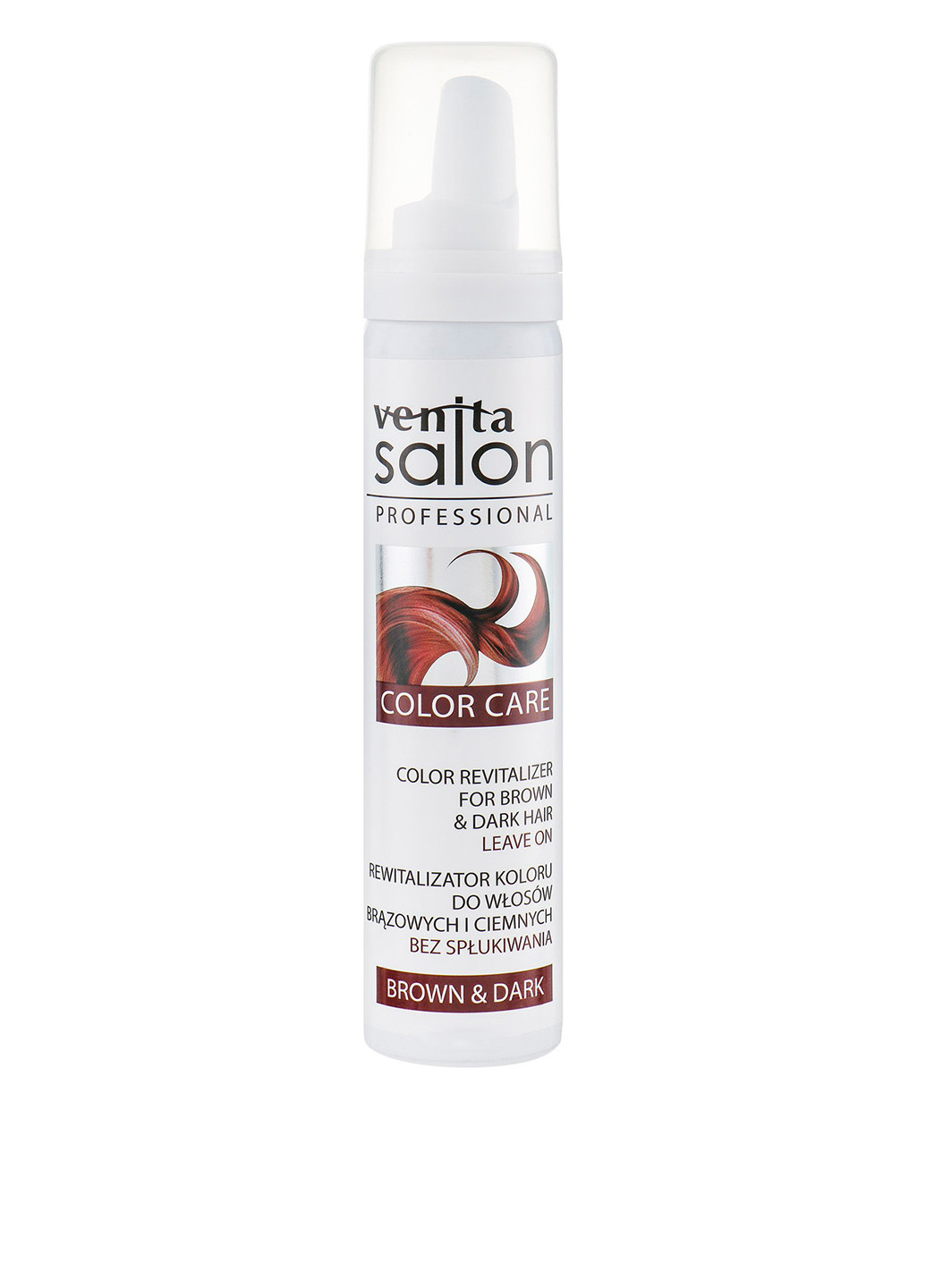 Пінка для волосся Salon Color Revitalizer Brown & Dark Hair Leave On, 75 мл Venita (202408894)