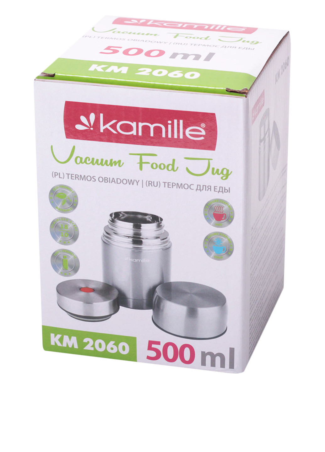 Термос харчовий, 500 мл Kamille (252623348)
