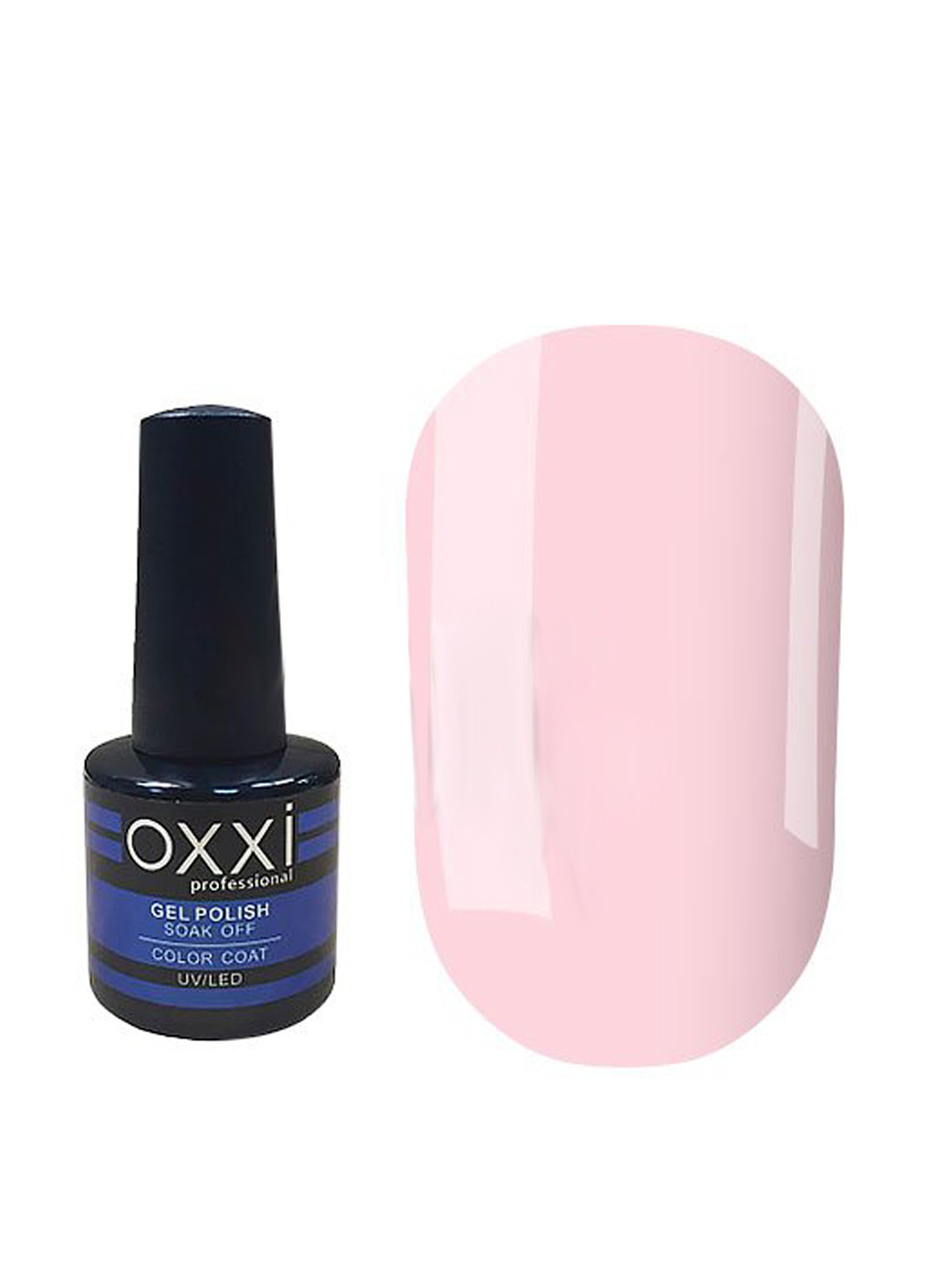Гель-лак для нігтів №028 (світлий бузково-рожевий), 8 мл OXXI (82321708)