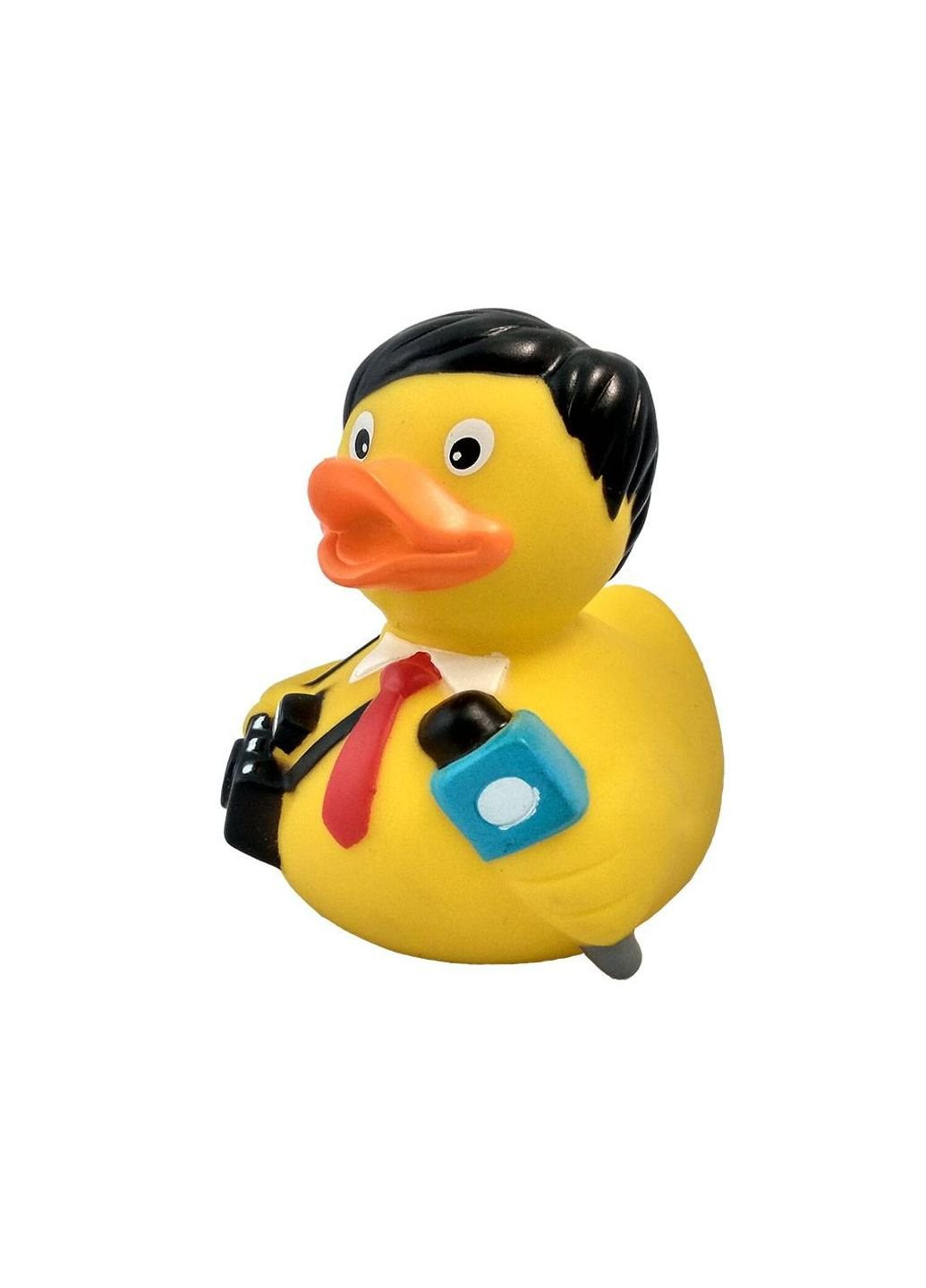 Іграшка для ванної LiLaLu Качка Репортер (L1894) No Brand (254079969)