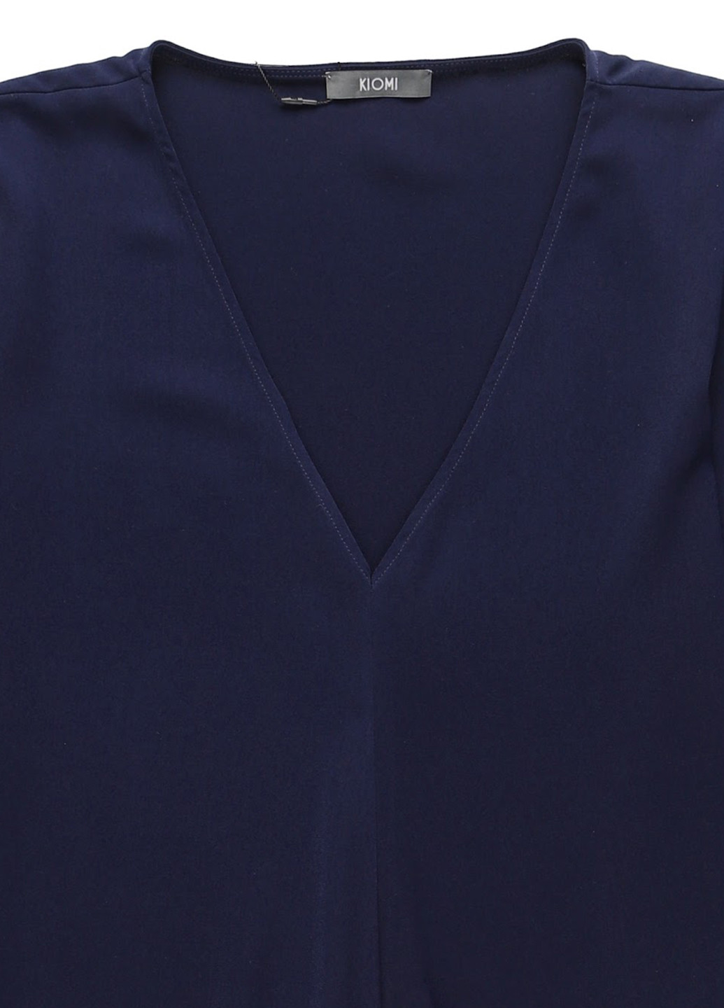 Темно-синя кежуал сукня а-силует Kiomi однотонна