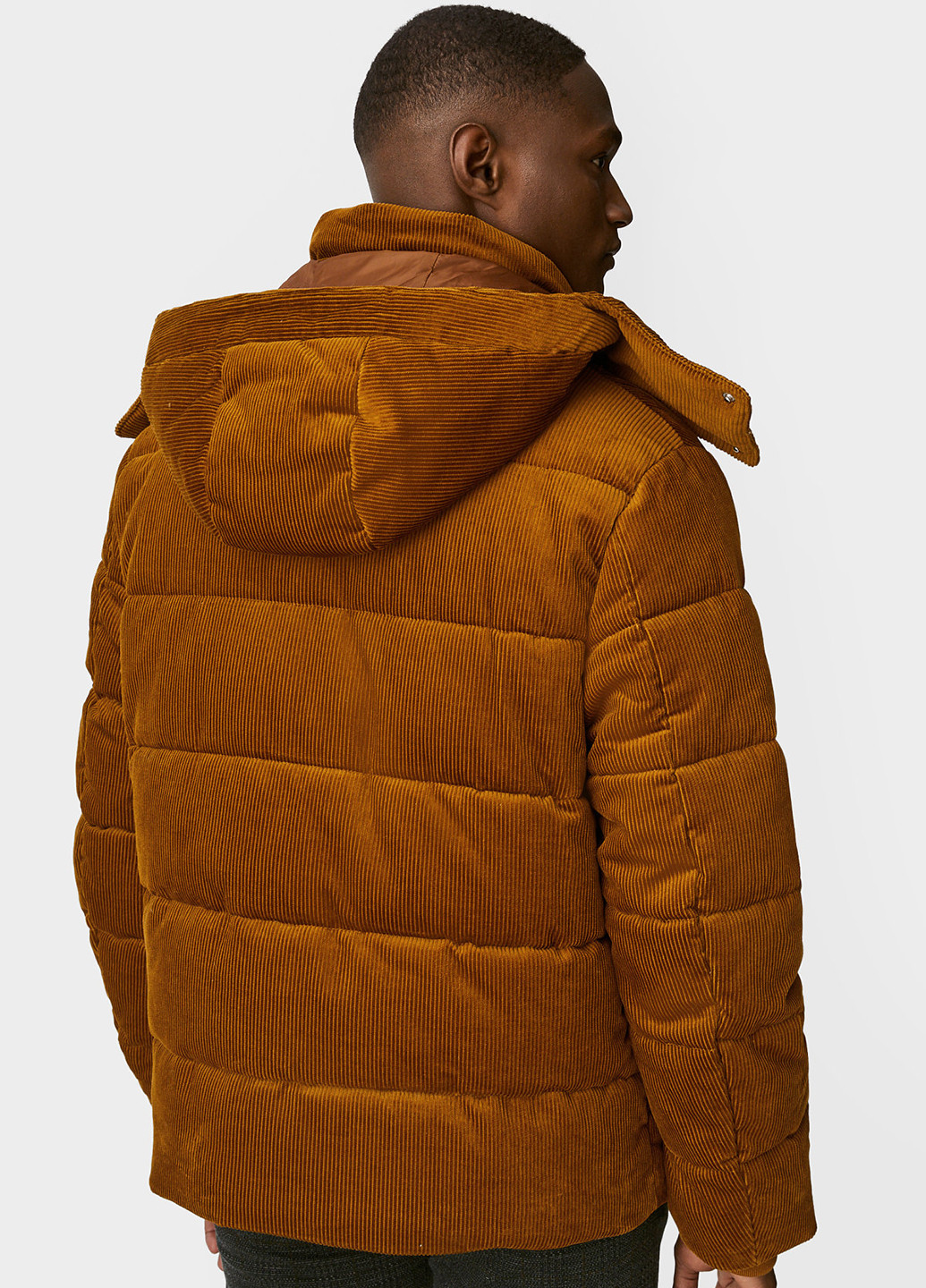 Коричнева зимня куртка C&A