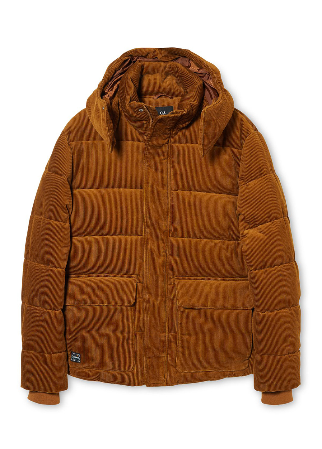 Коричнева зимня куртка C&A