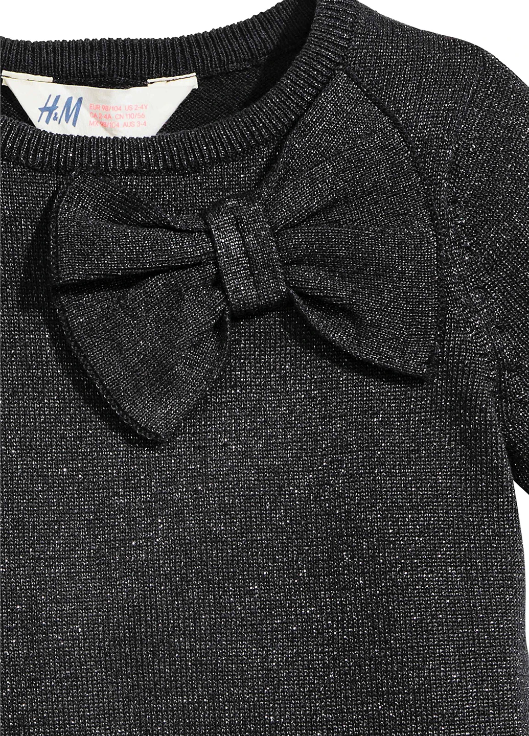 Чорна сукня H&M (43353474)