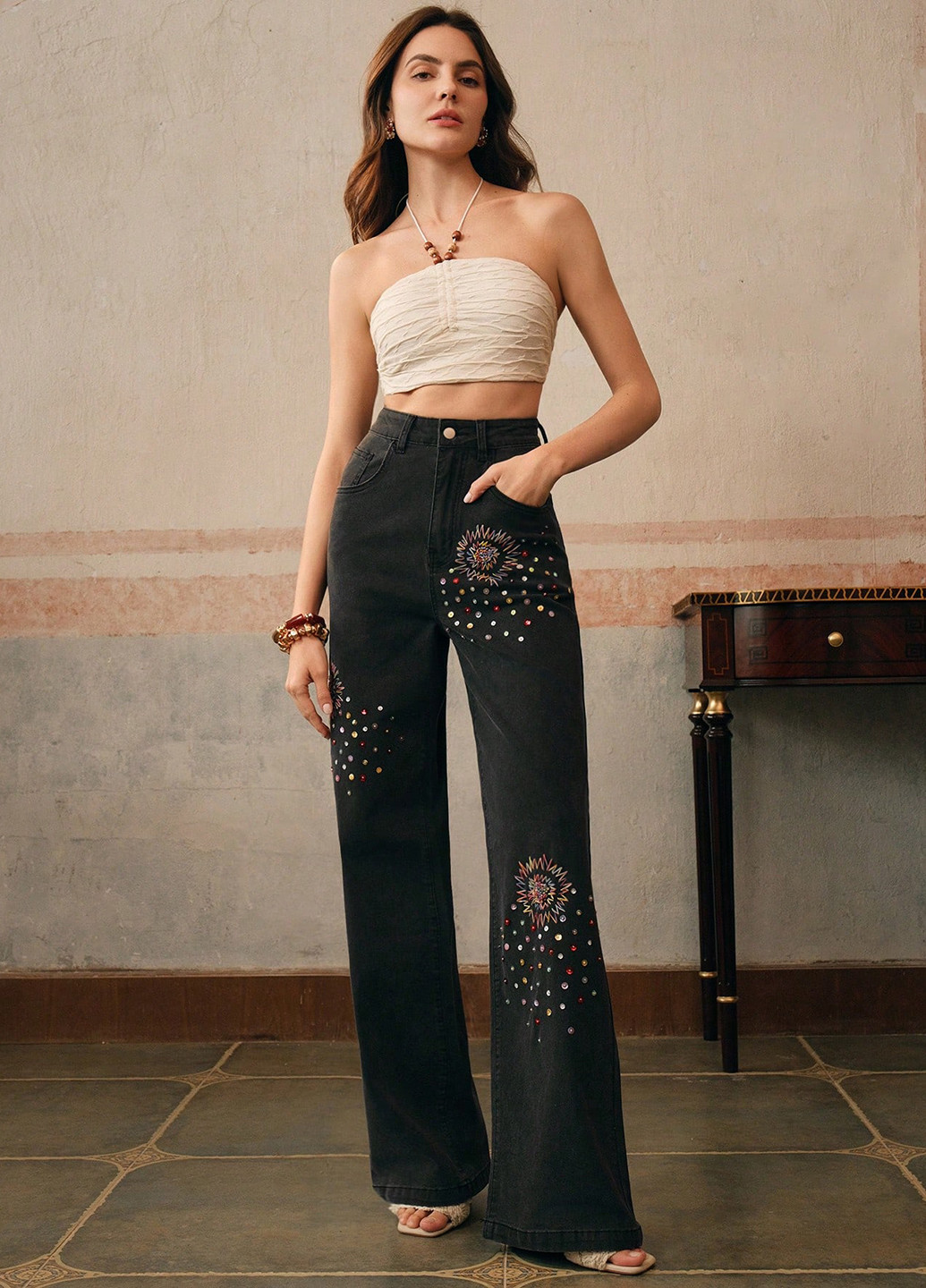 Джинсы SHEIN - (364846969)