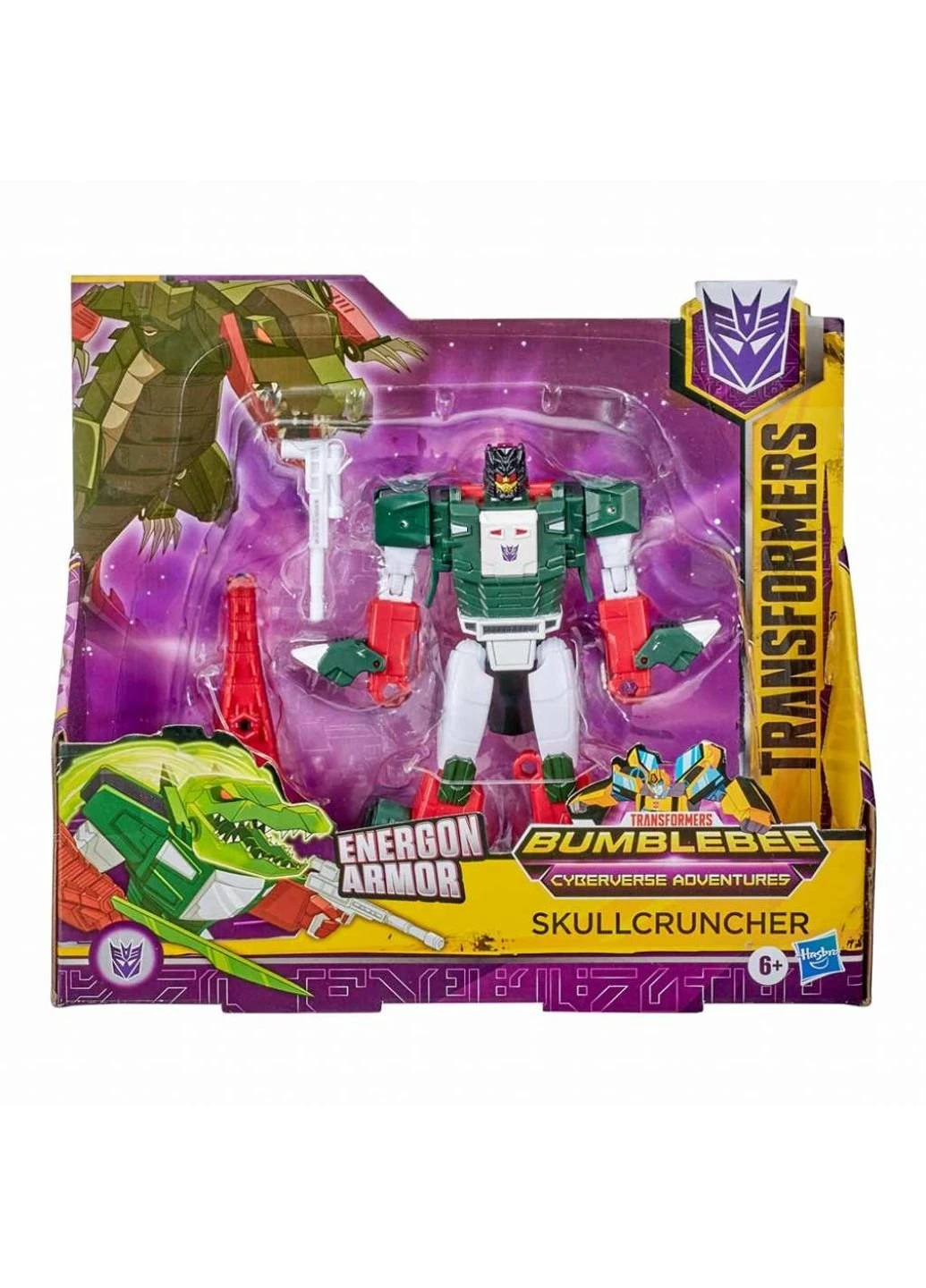 Трансформер Transformers Cyberverse Ultra class Скаллкранчер (E1886_E7111) Hasbro (252192279)
