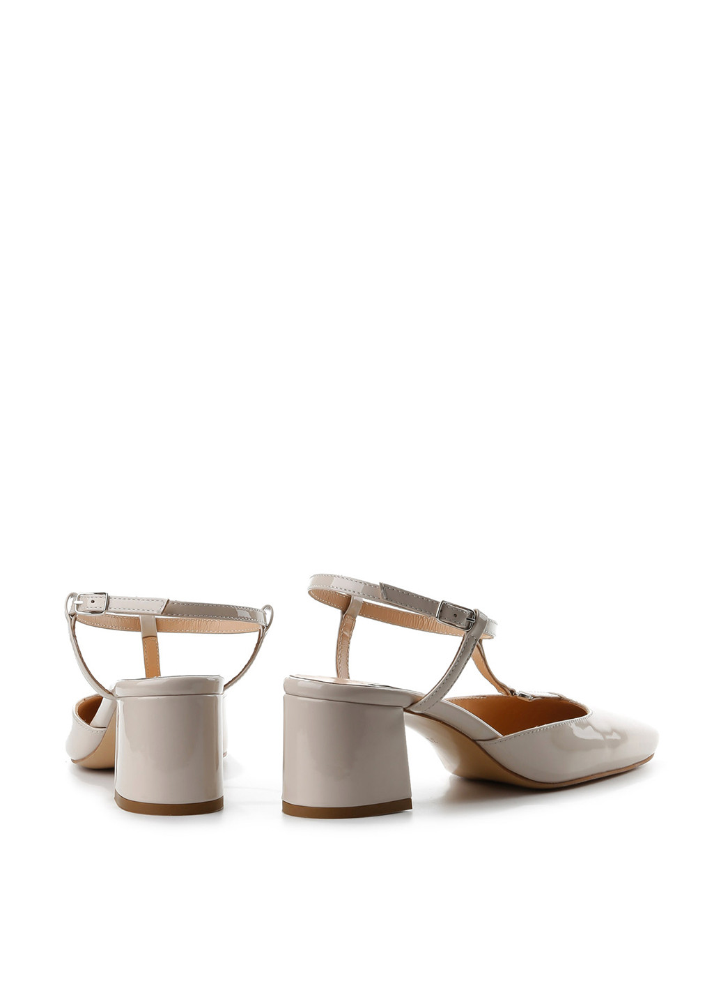 Le'BERDES Туфли т-страп молочный з натуральная кожа, украина — лето (294097533)