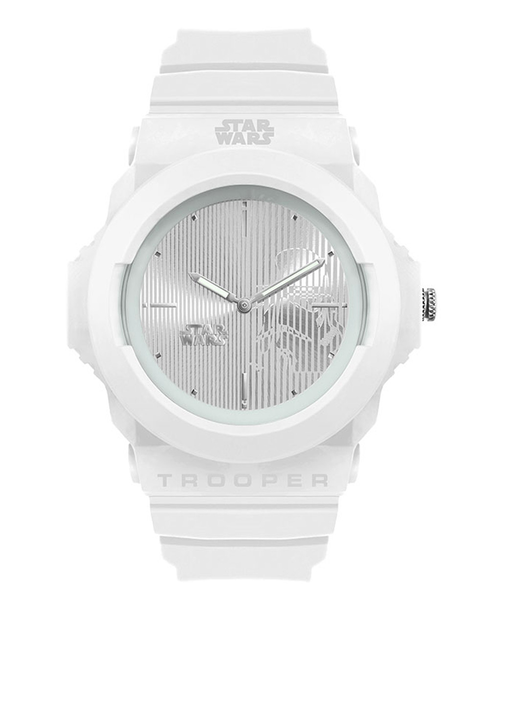 Часы Star Wars логотипы белые