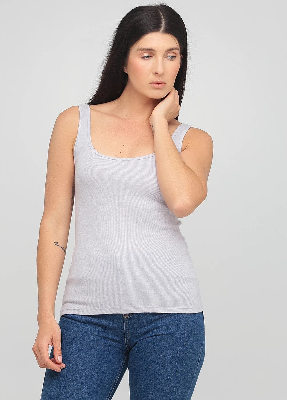 Майка однотонна кежуал Asos — 253522514