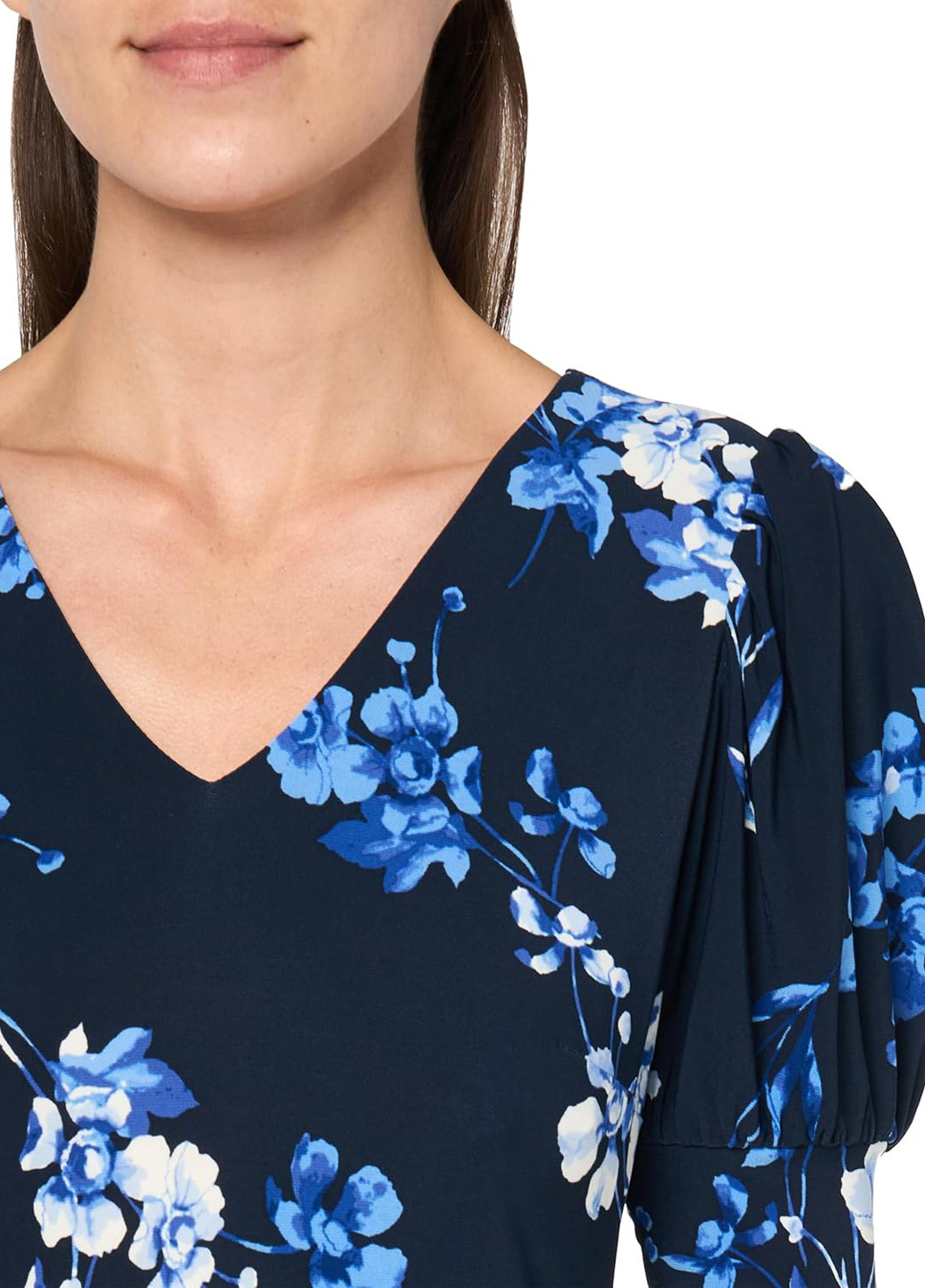 Синя кежуал сукня Tommy Hilfiger з квітковим принтом