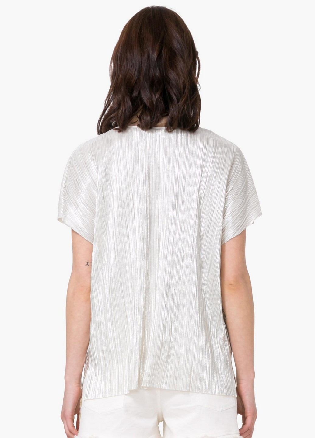 Белая летняя блуза Desigual