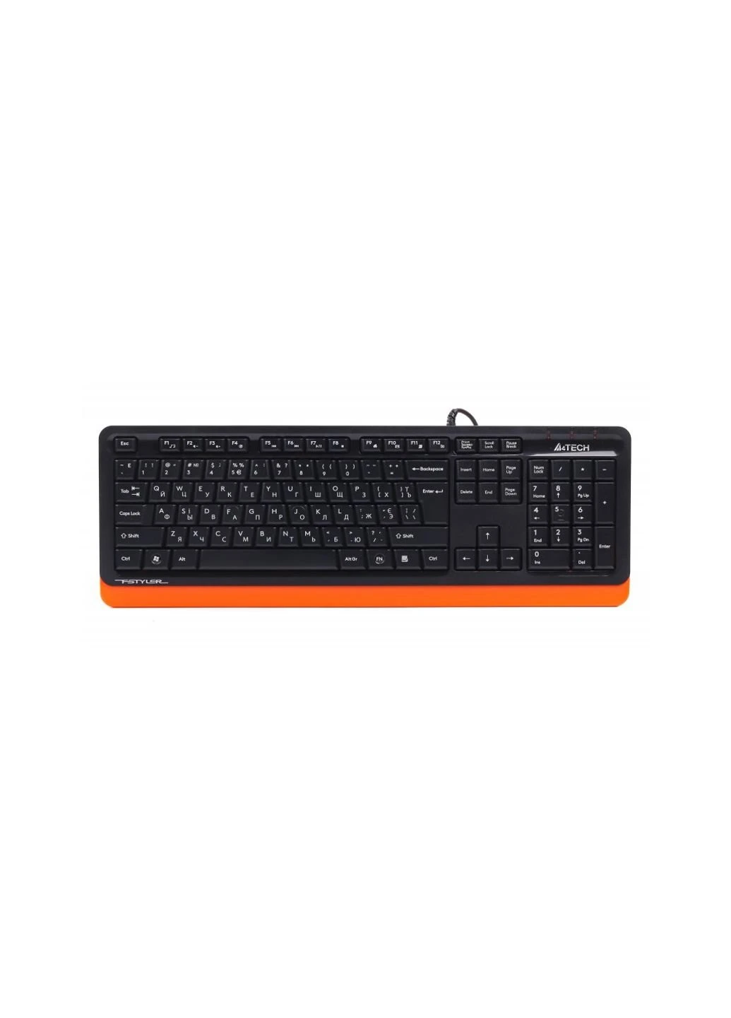 Клавиатура A4Tech FKS10 USB Orange (253468577)