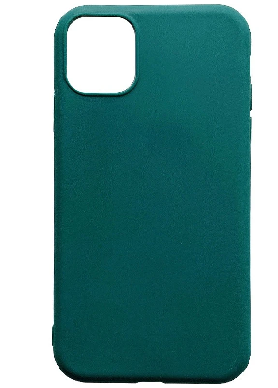 Силіконовий чохол Candy для Apple iPhone 12 Pro Max (6.7 ') Зелений / Forest green (is_00000039377_7) Epik (229725424)
