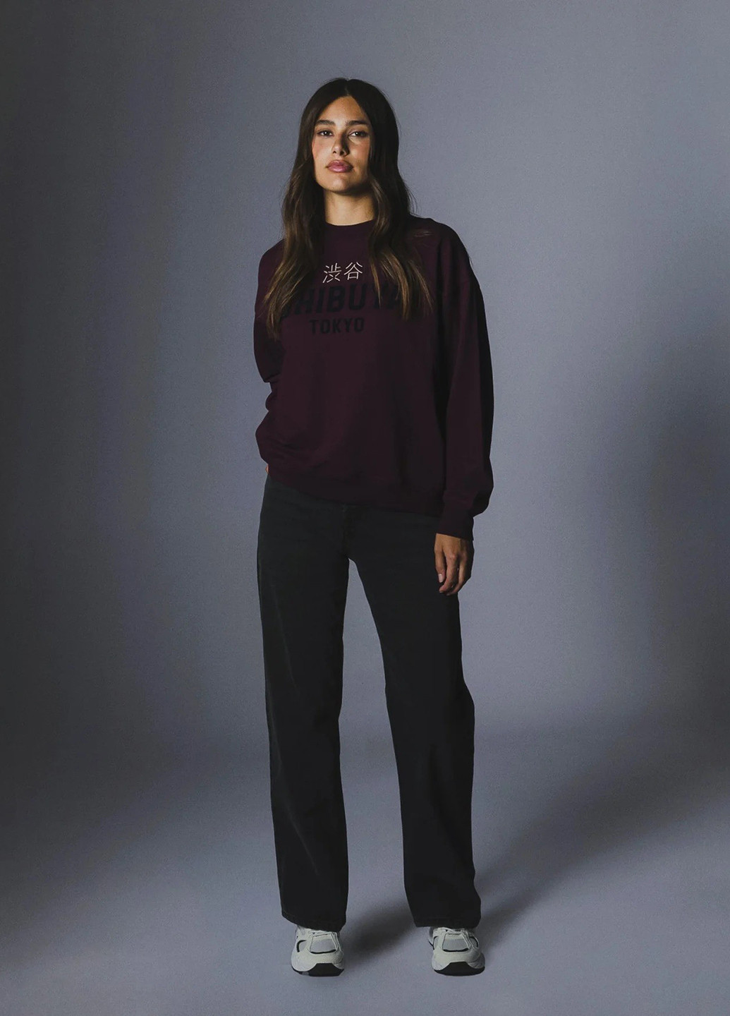 Бордовый свитшот Piazza Italia надпись без декора (362876111)